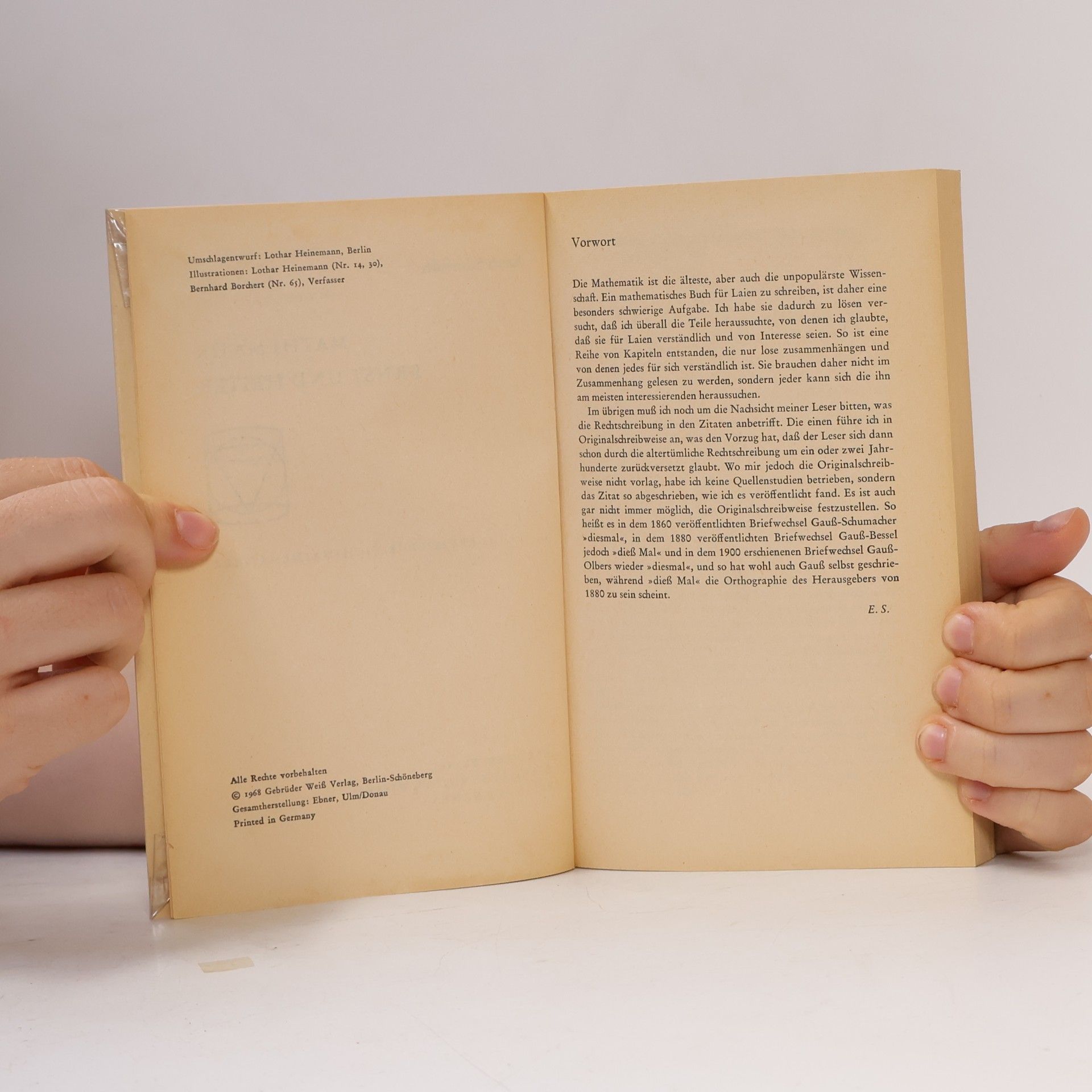 Erich Schneider Mathematik ernst und heiter