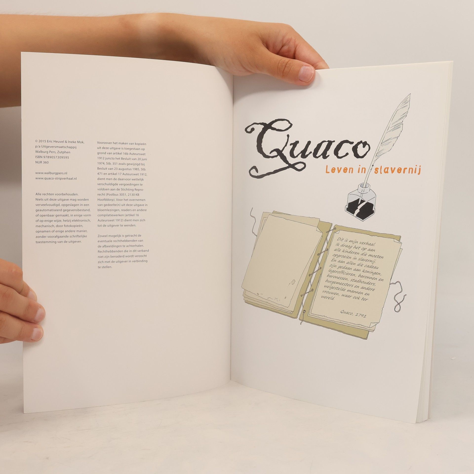 Eric Heuvel Quaco: leven in slavernij