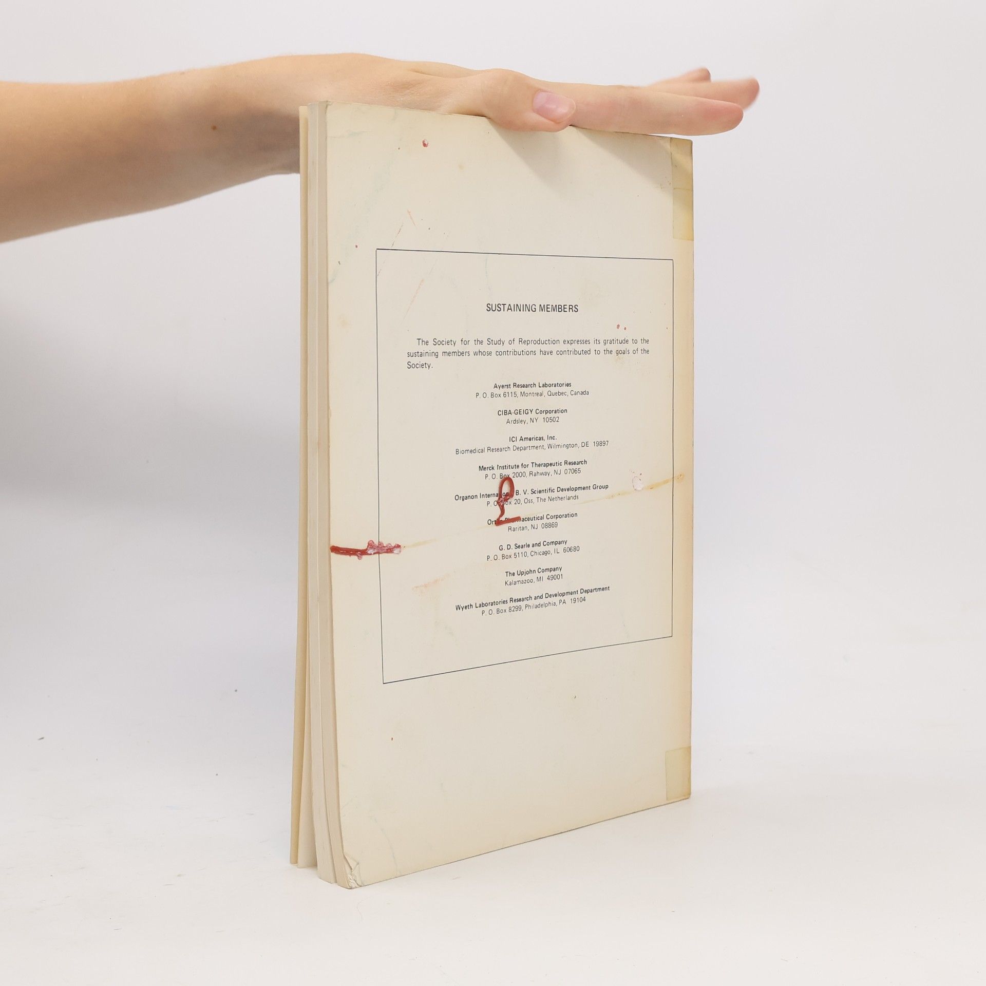 Autores varios Biology of Reproduction. Volume 21. Number 5