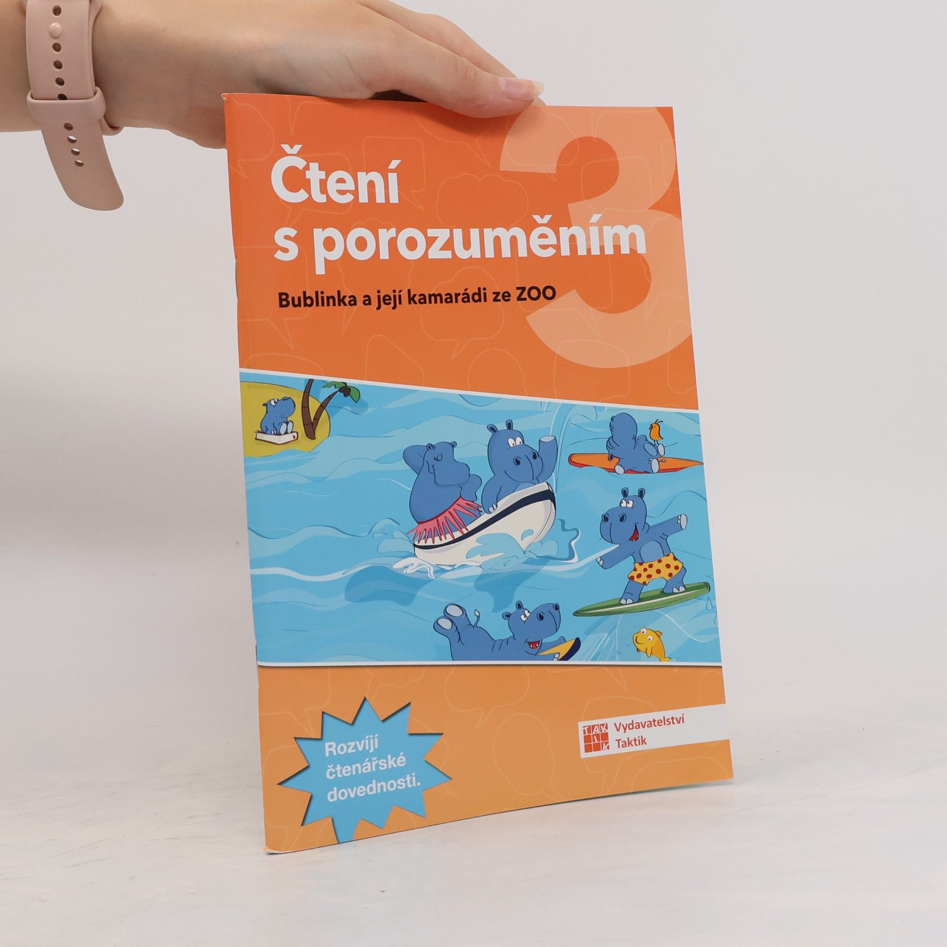 Monika Linhartová Čtení s porozuměním 3 : Bublinka a její kamarádi ze zoo