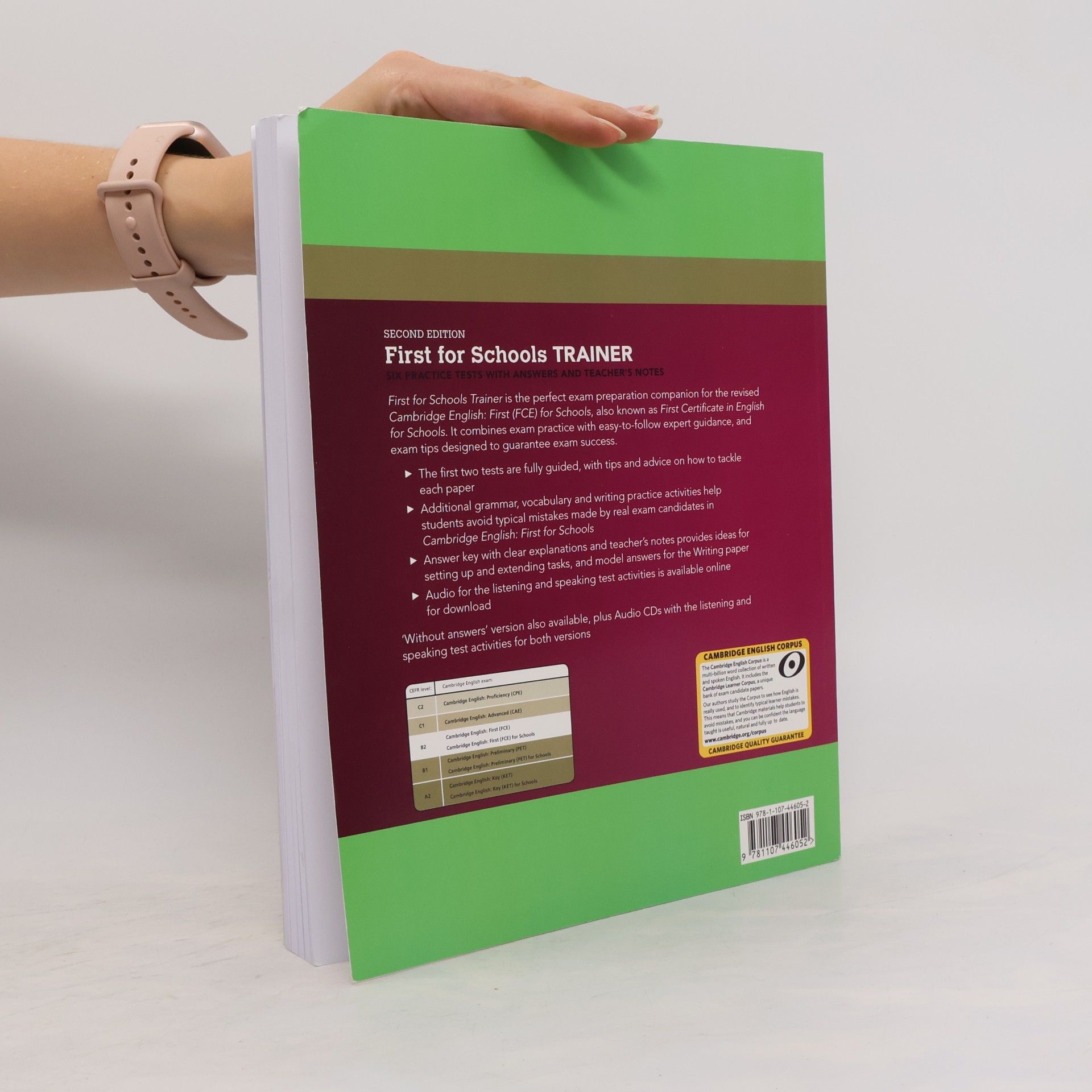 Felicity O'Dell First for Schools Trainer Six Practice Tests with Answers and Teachers Notes with Audio