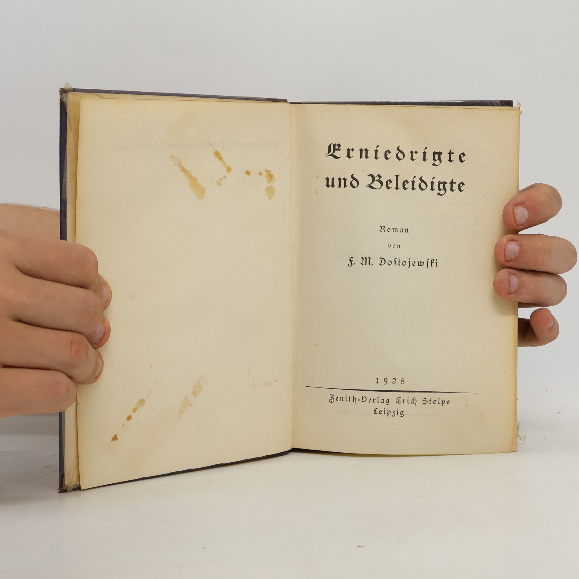 Fjodor Michajlovič Dostojevskij Erniedrigte und Beleidigte