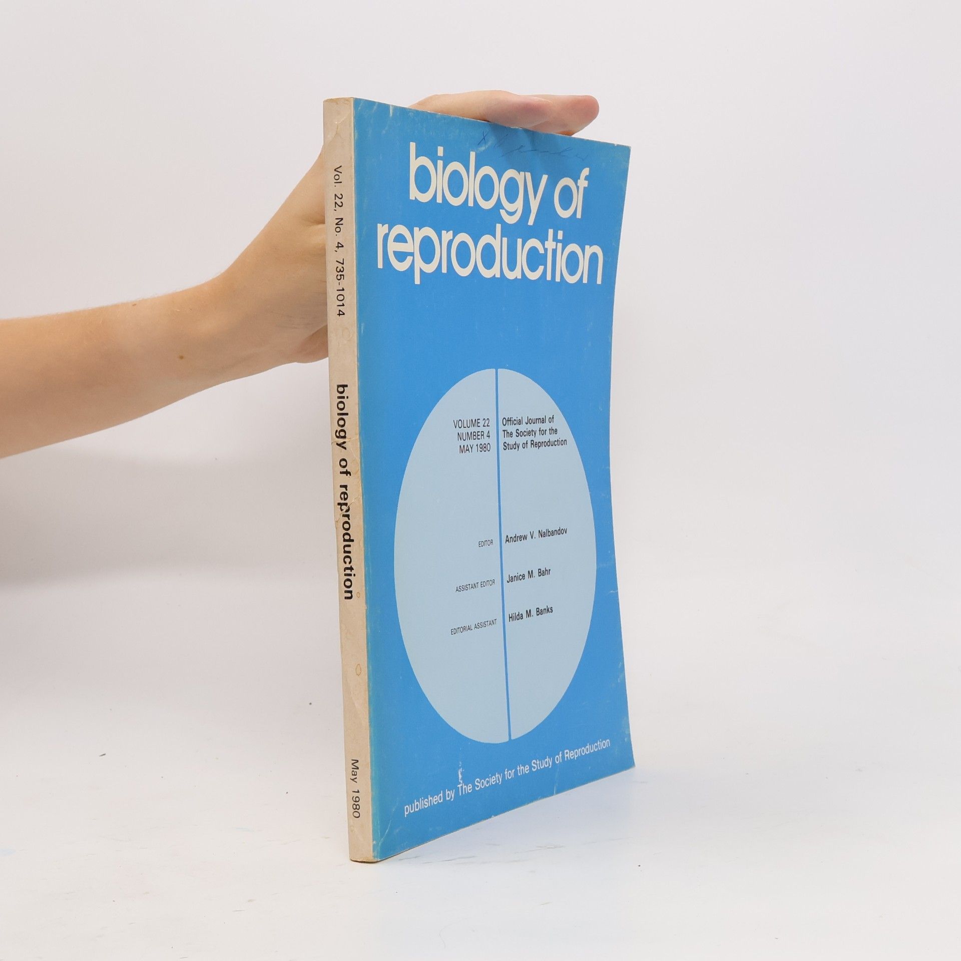 Various authors Biology of Reproduction 22/4