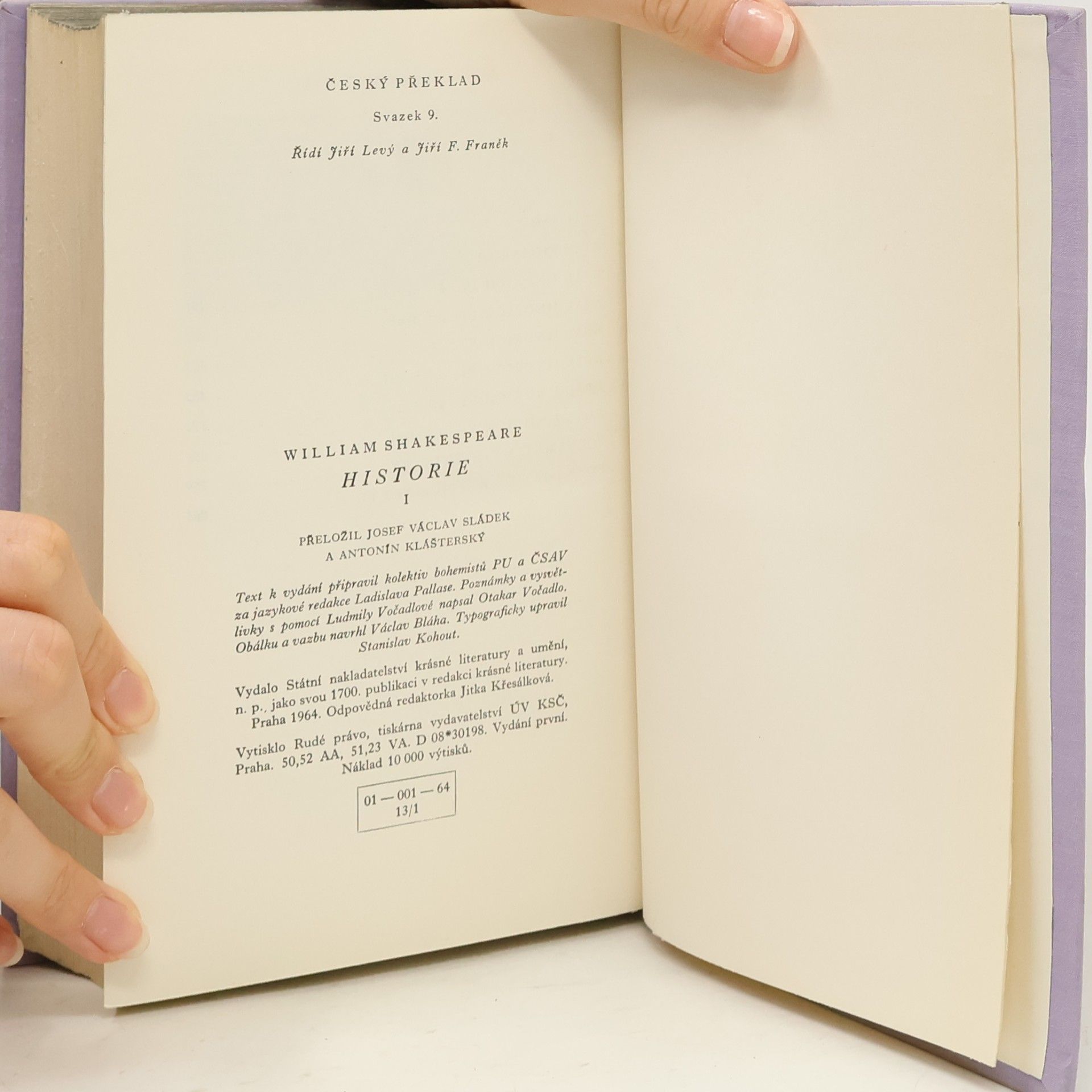William Shakespeare Historie I