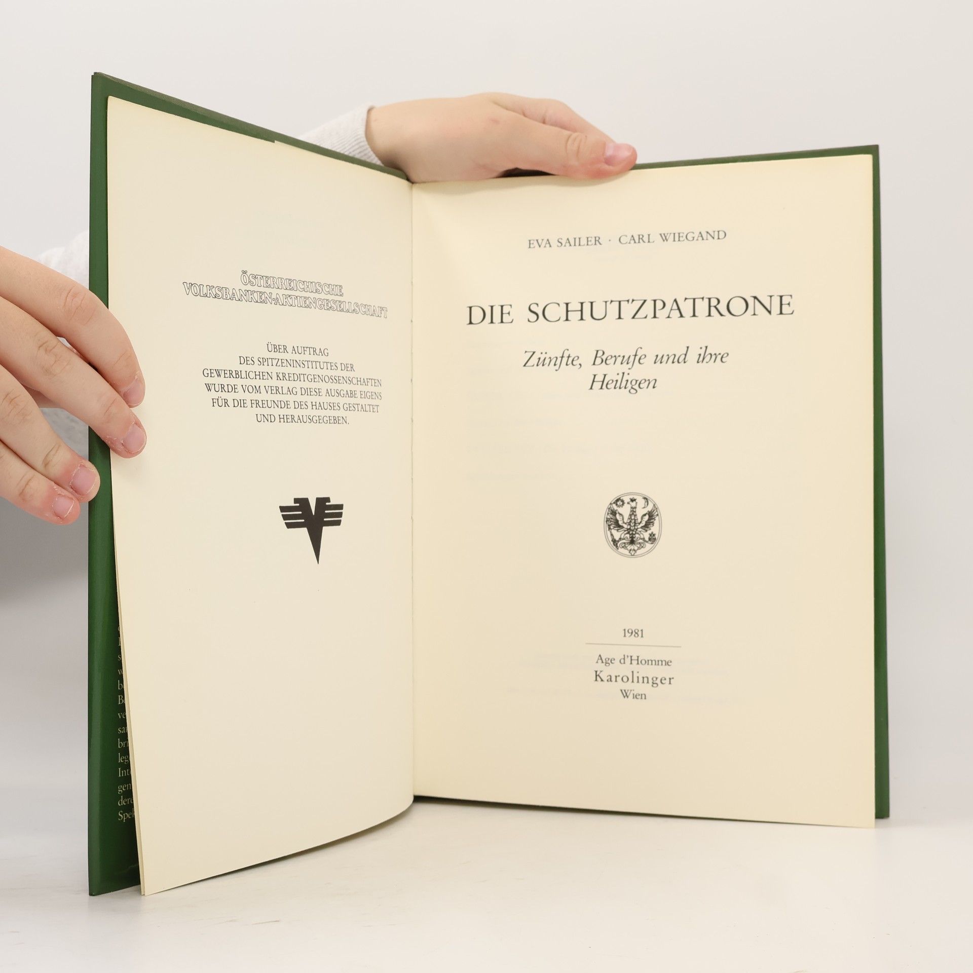 Eva Sailer Die Schutzpatrone. Zünfte, Berufe und ihre Heiligen