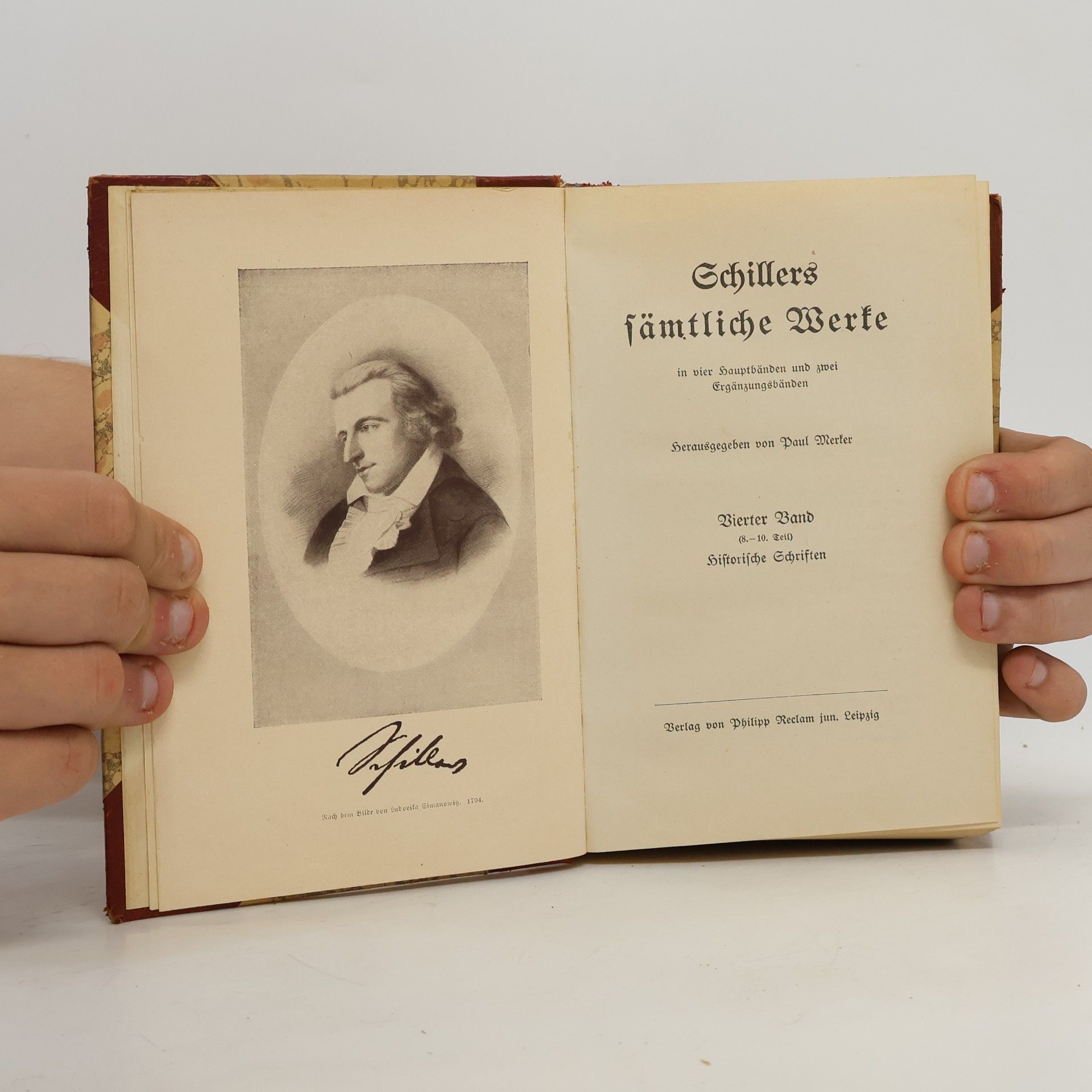 Friedrich Schiller Schillers Sämtliche Werke, Vol. 4