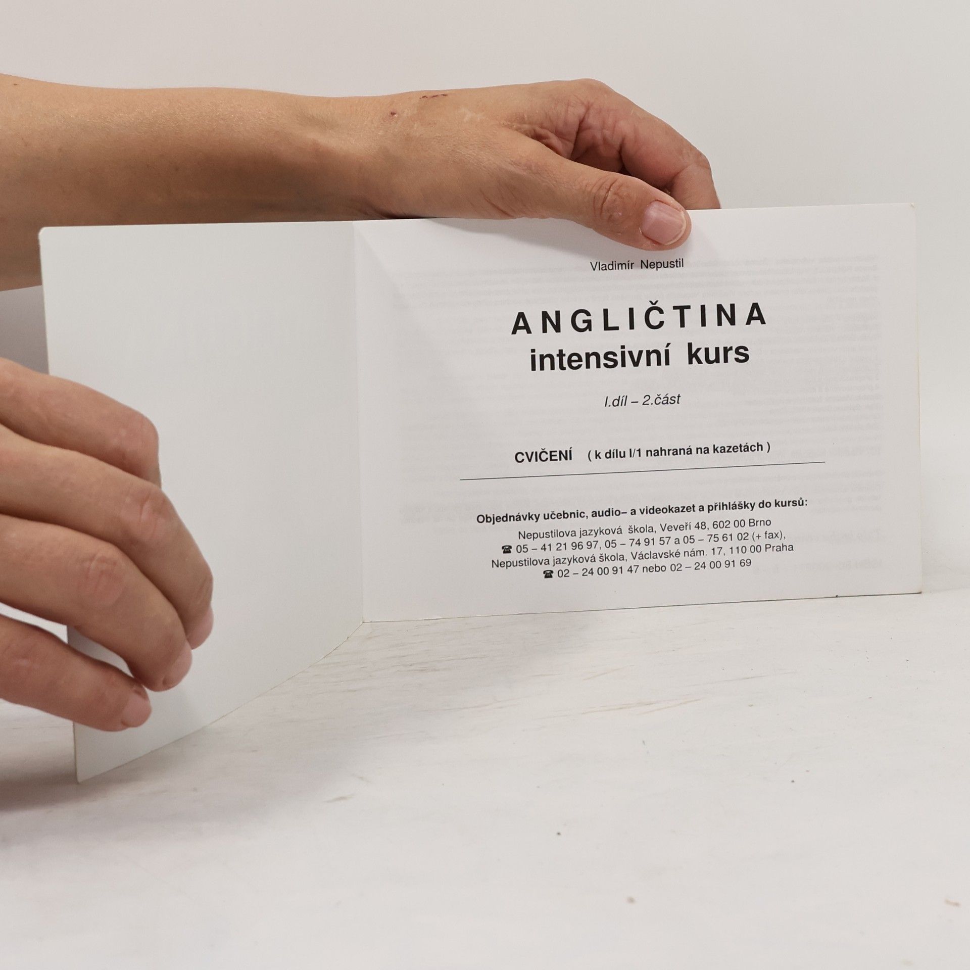 Vladimír Nepustil Angličtina. intensivní kurs. I. díl 2. část