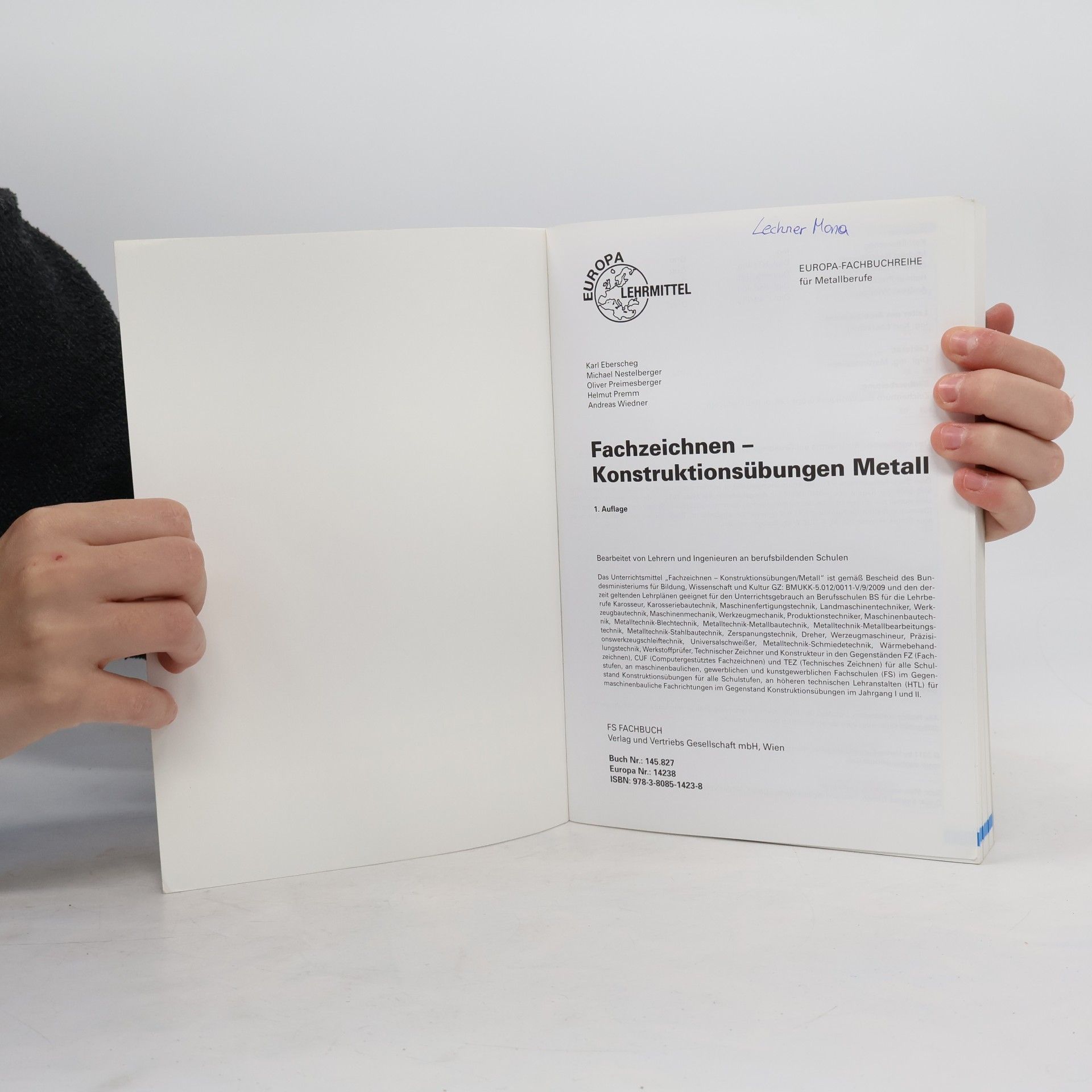 Fachzeichen - Konstruktionsübungen Metall