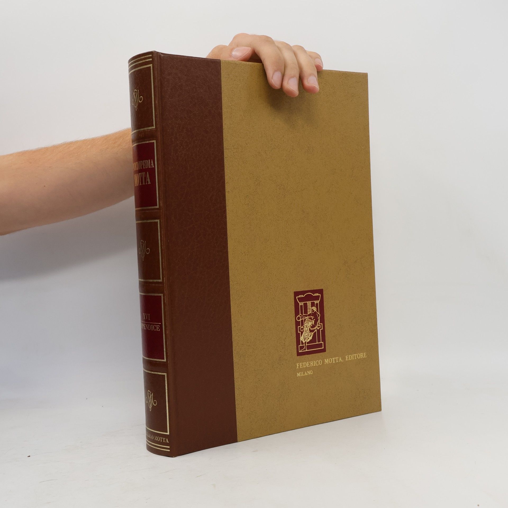 Autores varios Enciclopedia Motta. Appendice XVI