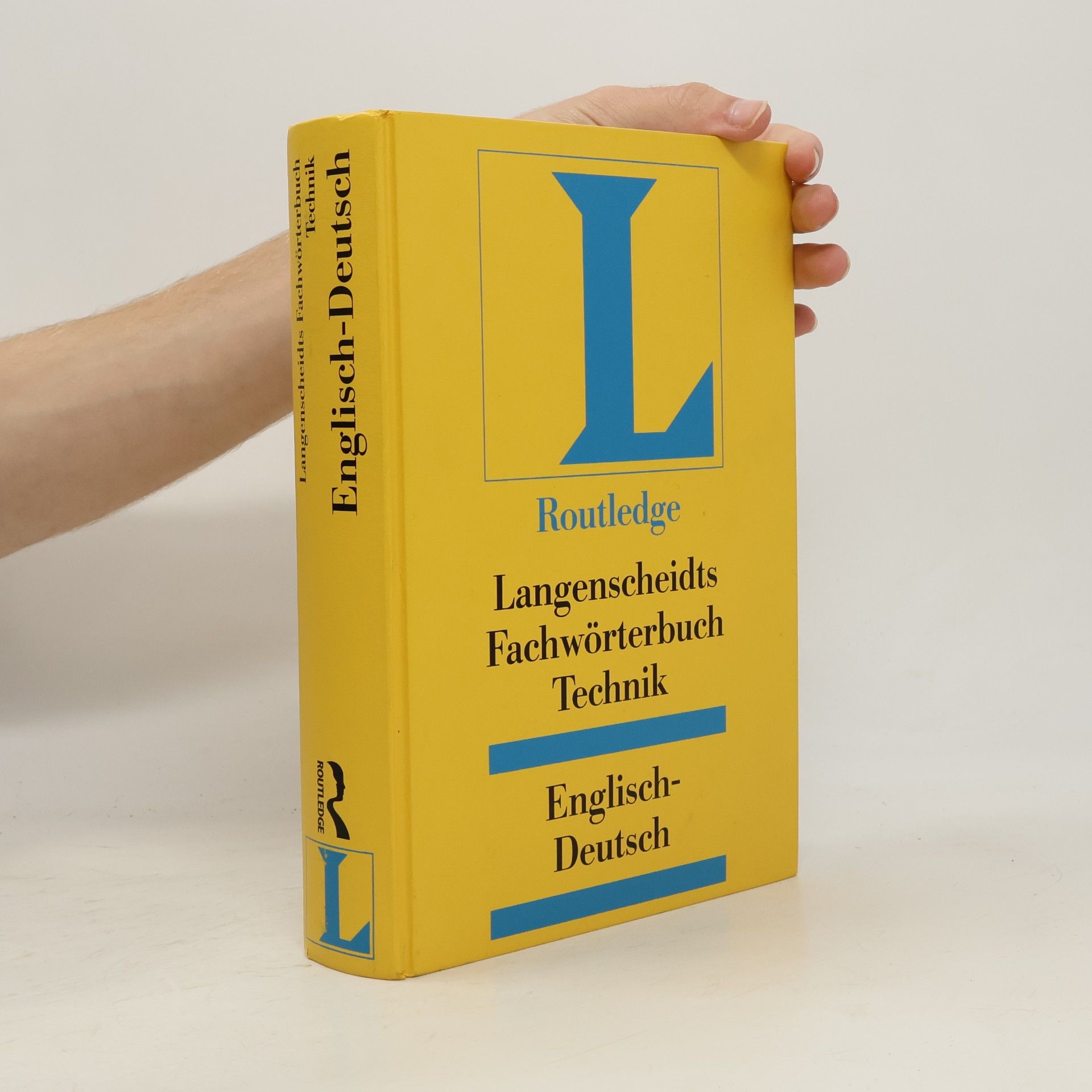 Various authors Langenscheidts Fachwörterbuch Technik Englisch-Deutsch