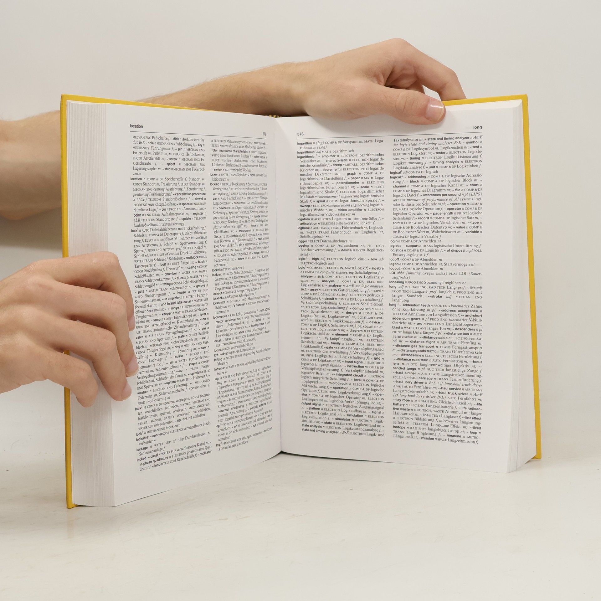 Various authors Langenscheidts Fachwörterbuch Technik Englisch-Deutsch