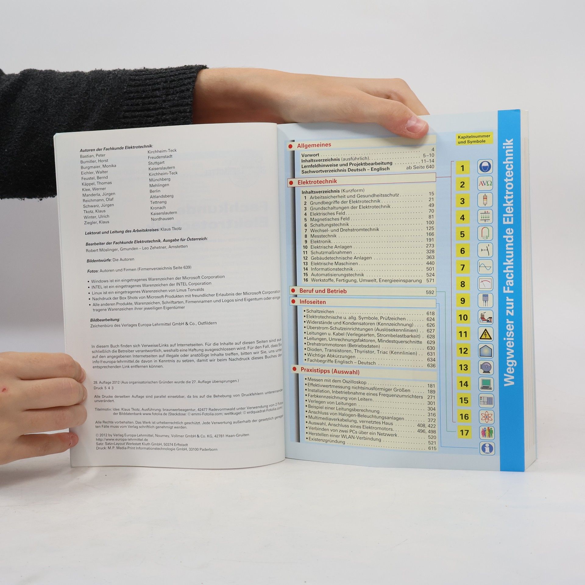 Autores varios Fachkunde Elektrotechnik
