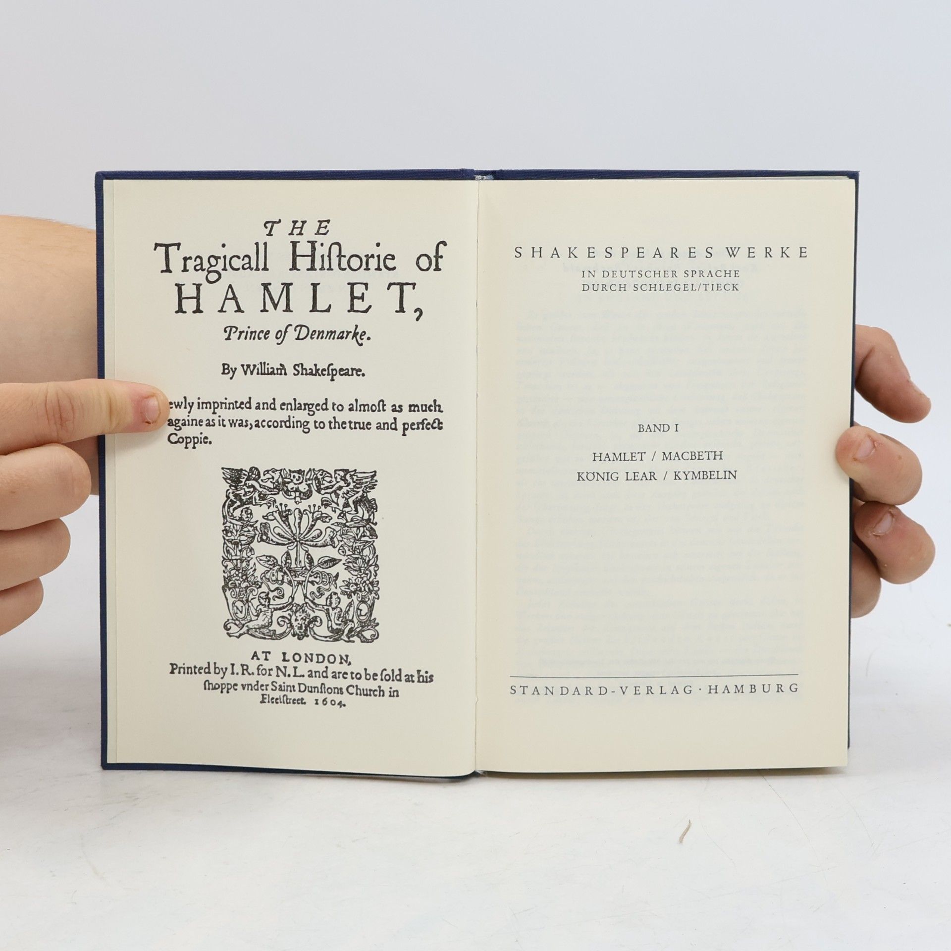 William Shakespeare Shakespeares Werke in deutscher Sprache durch Schlegel / Tieck