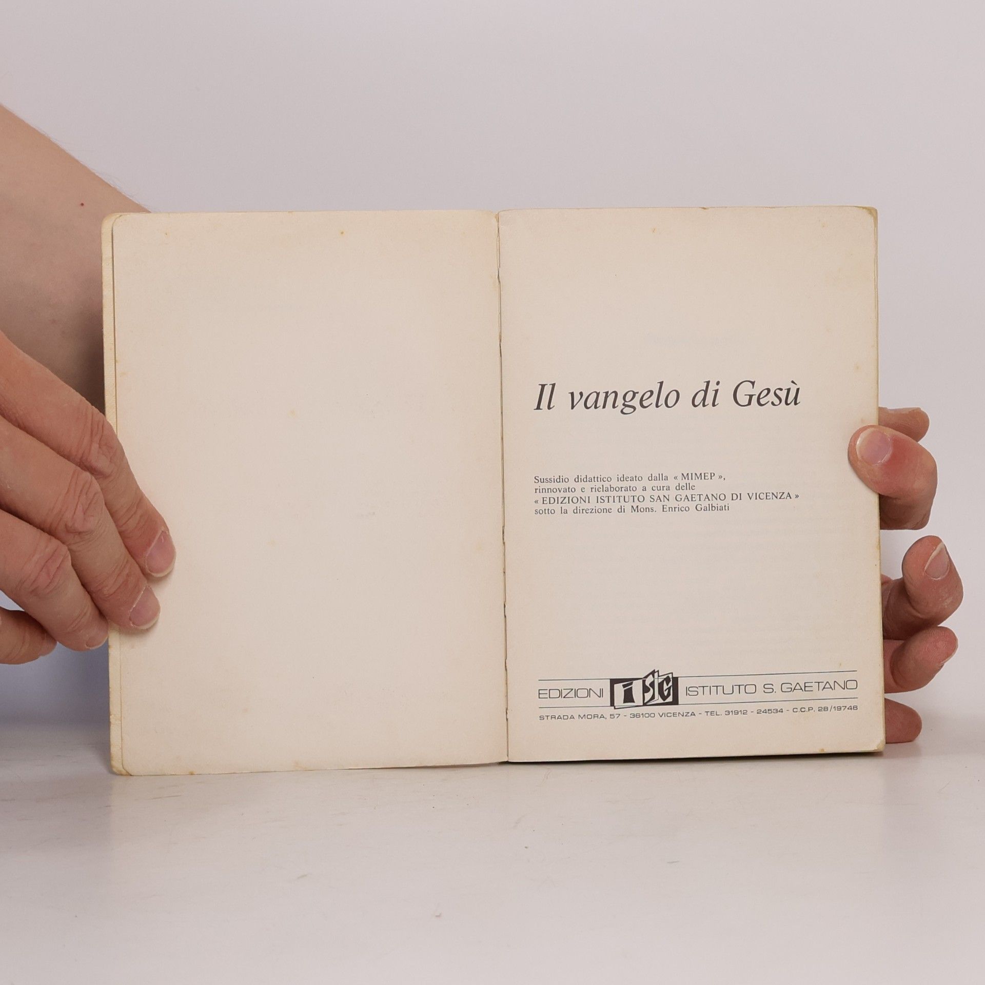 Paolo Acquistapace Il vangelo di Gesu Cristo