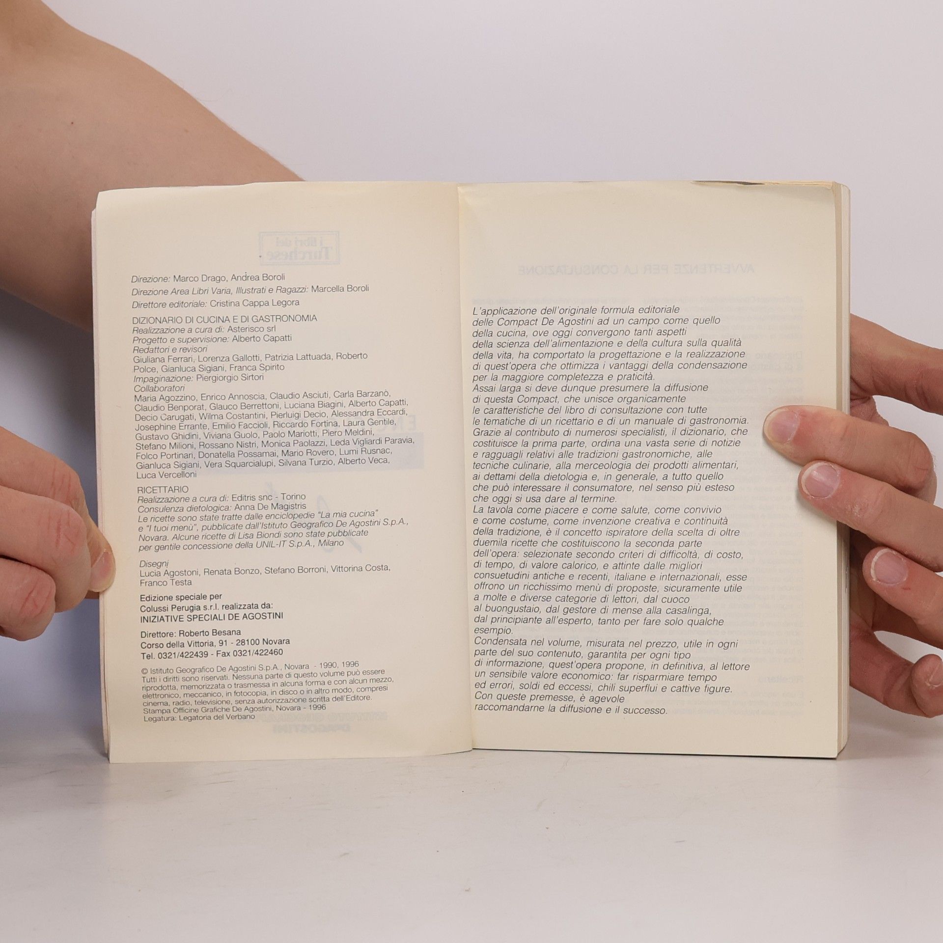 Collectif d'auteurs Compact. Enciclopedia della cucina