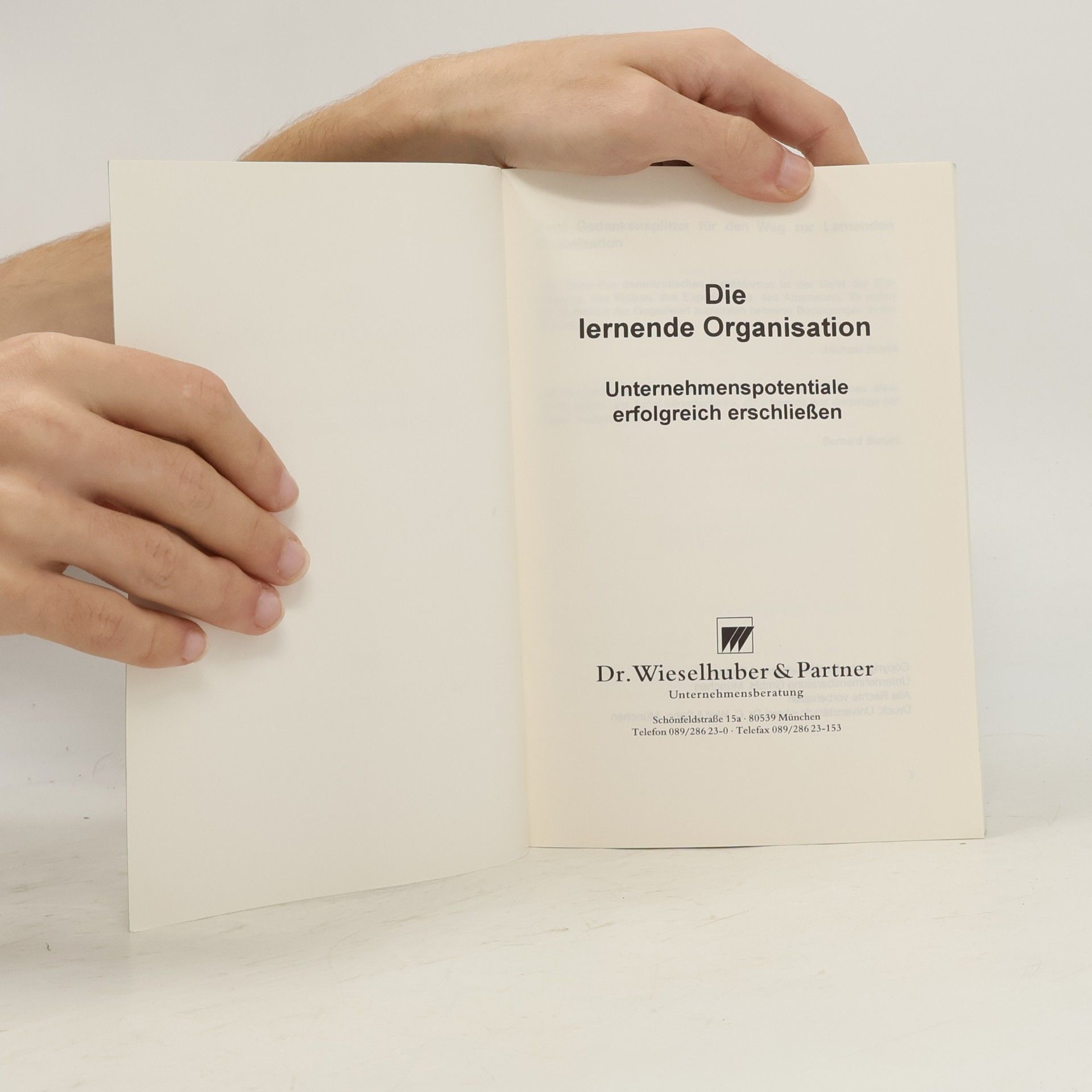 Autorenkollektiv Die lernende Organisation