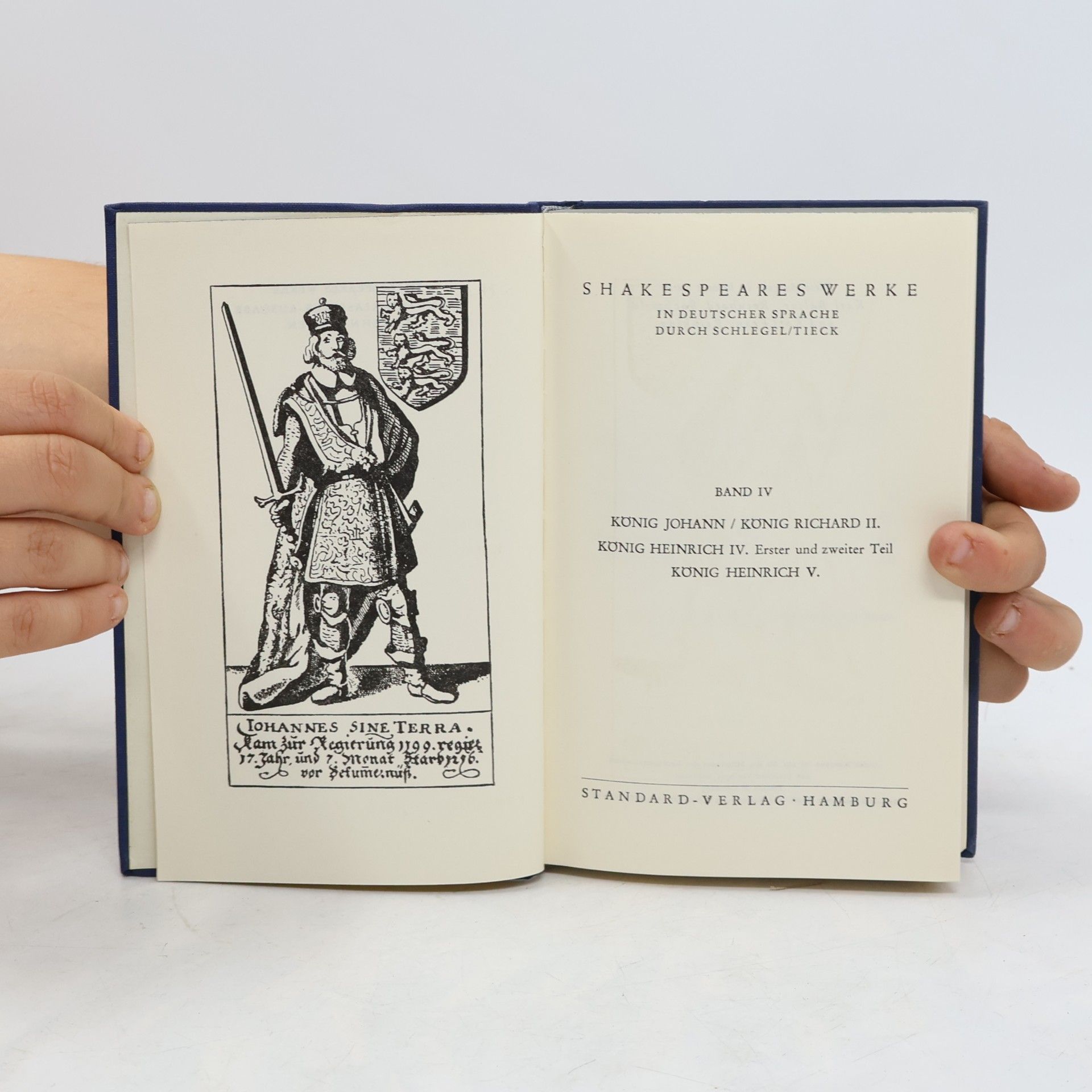 William Shakespeare Shakespeares sämtliche dramatische Werke IV.