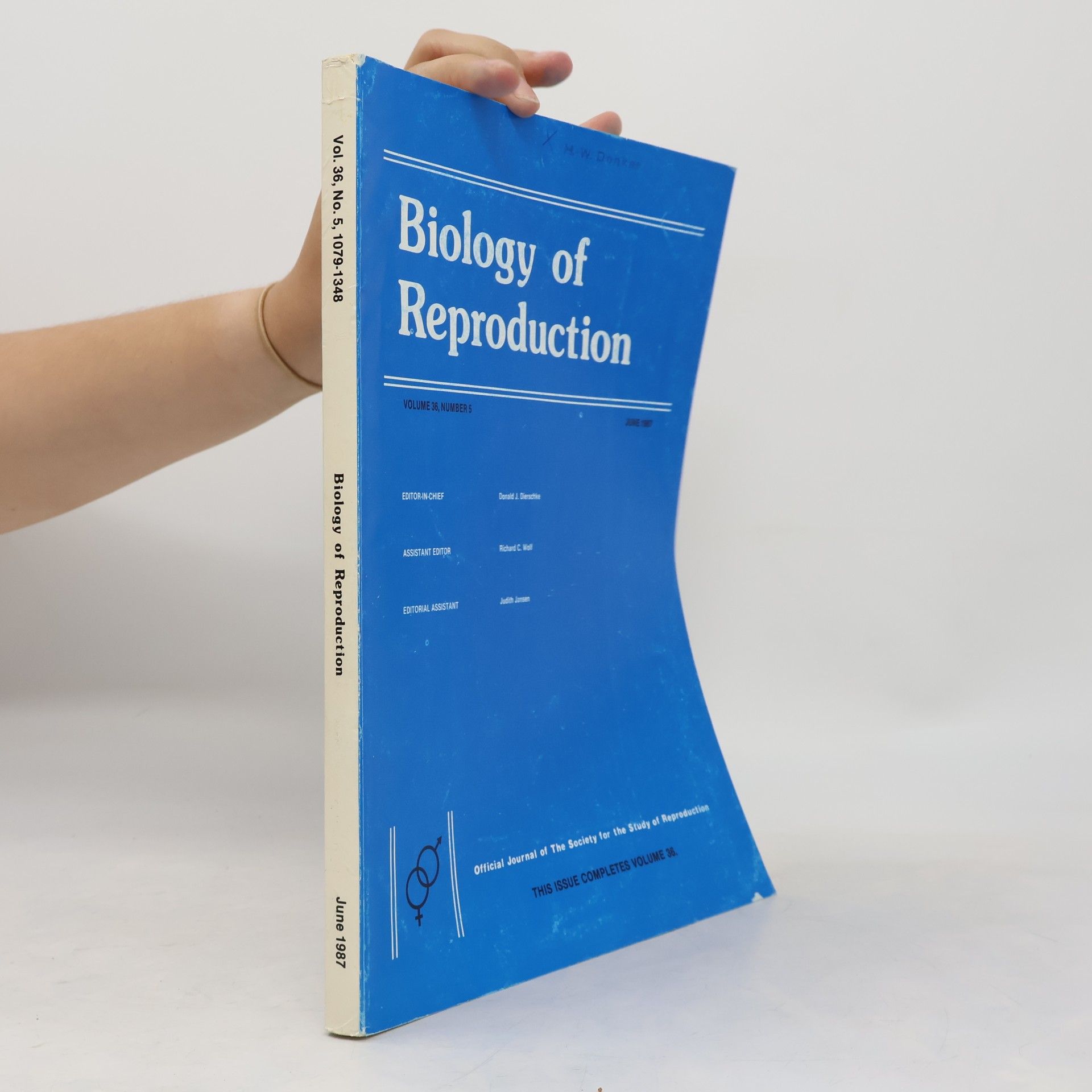 Autores varios Biology of Reproduction 36/1987 Number 5