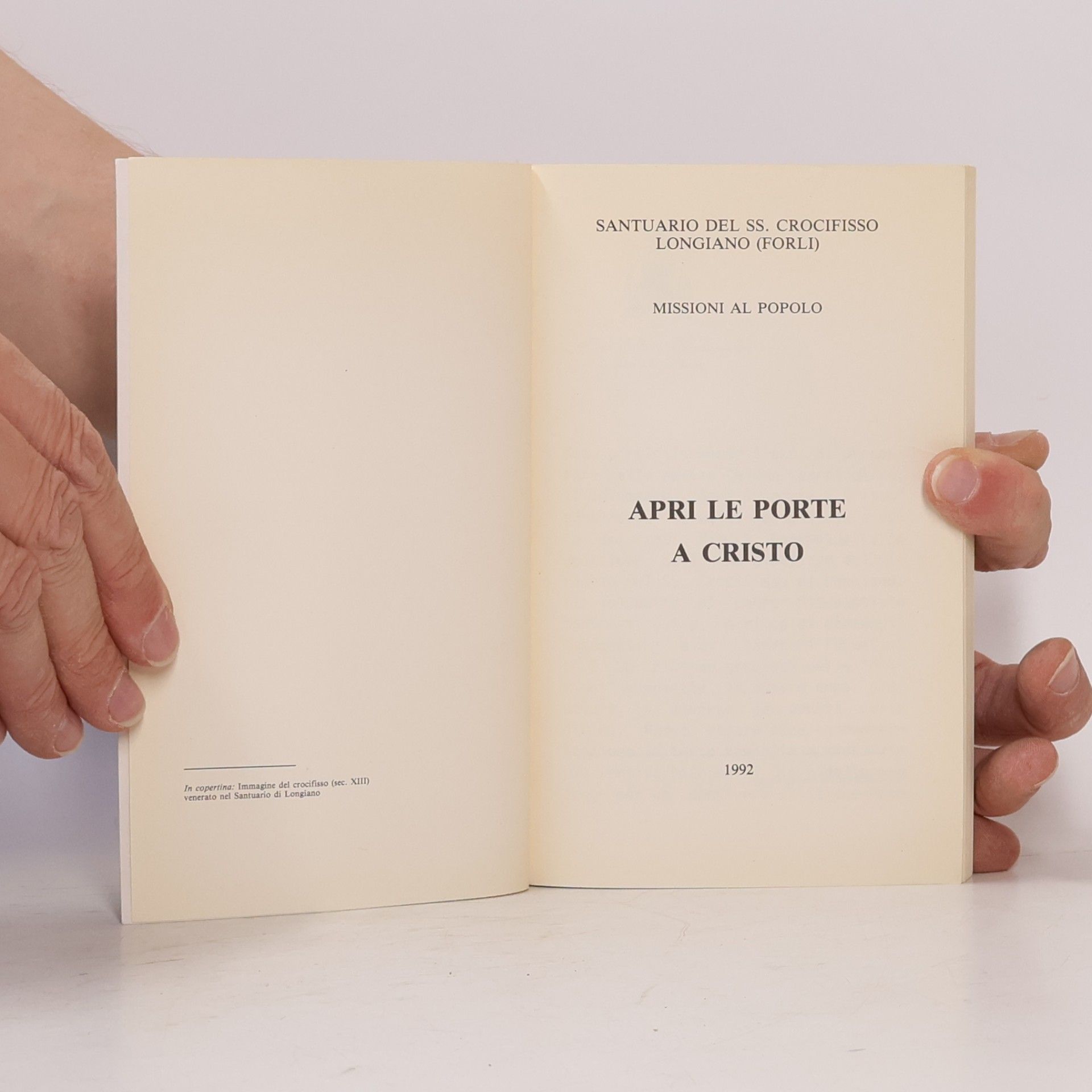 Autores varios Apri le porte a Cristo
