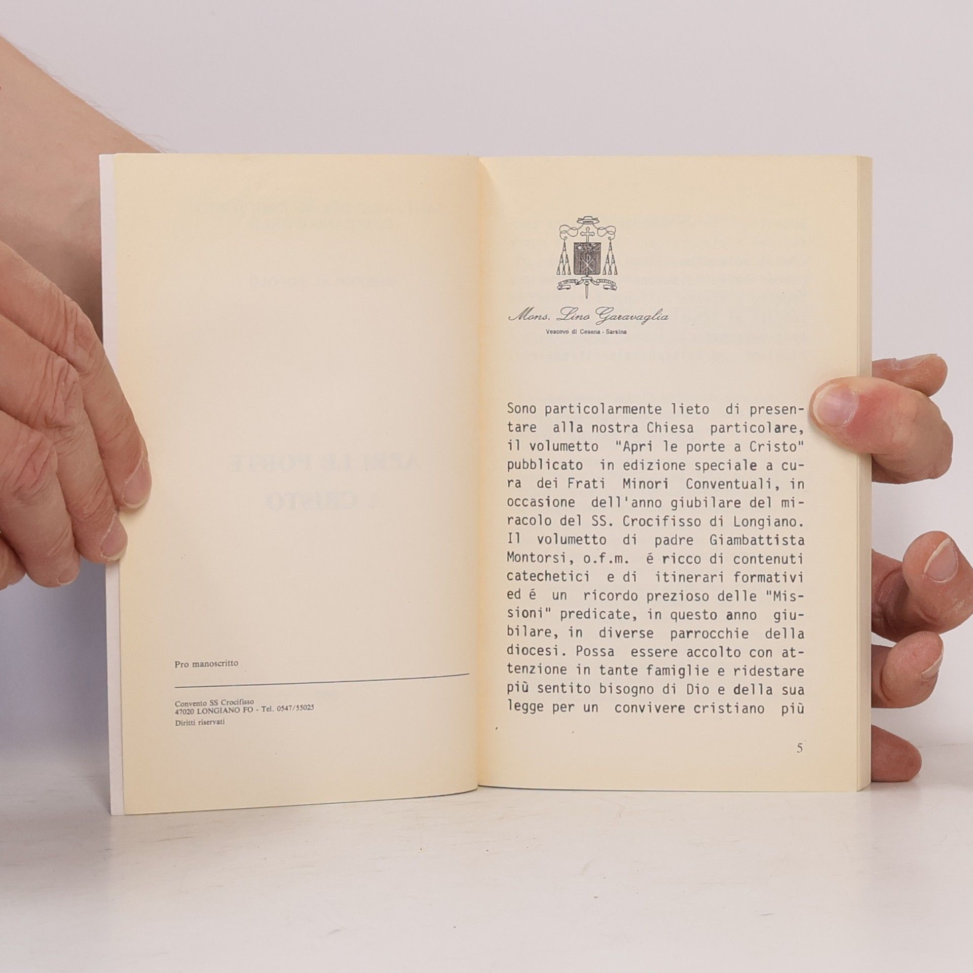 Autores varios Apri le porte a Cristo