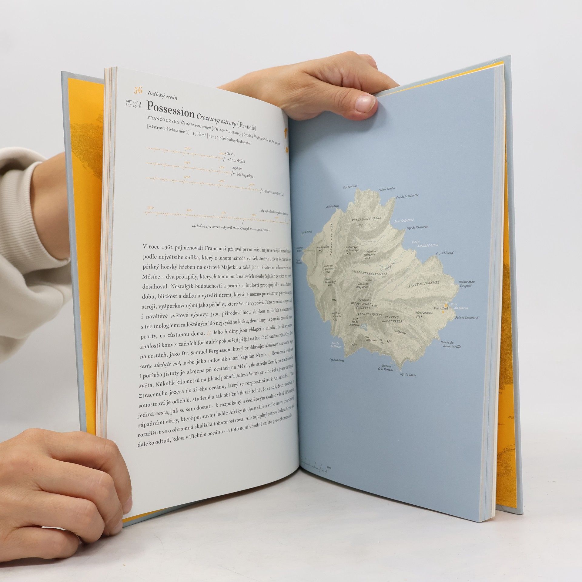 Judith Schalansky Atlas odlehlých ostrovů. Padesát ostrovů, které jsem nikdy nenavštívila a nikdy nenavštívím