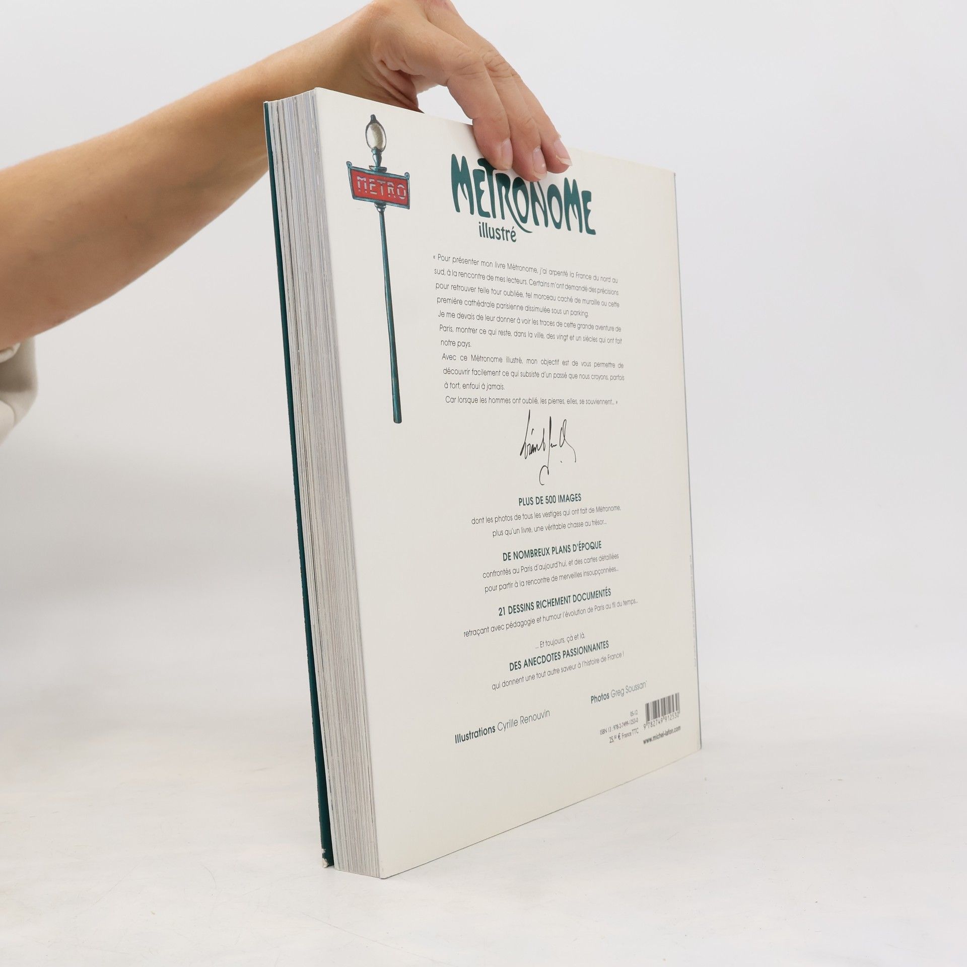 Lorànt Deutsch Metronome illustré. Métronom, französische Ausgabe