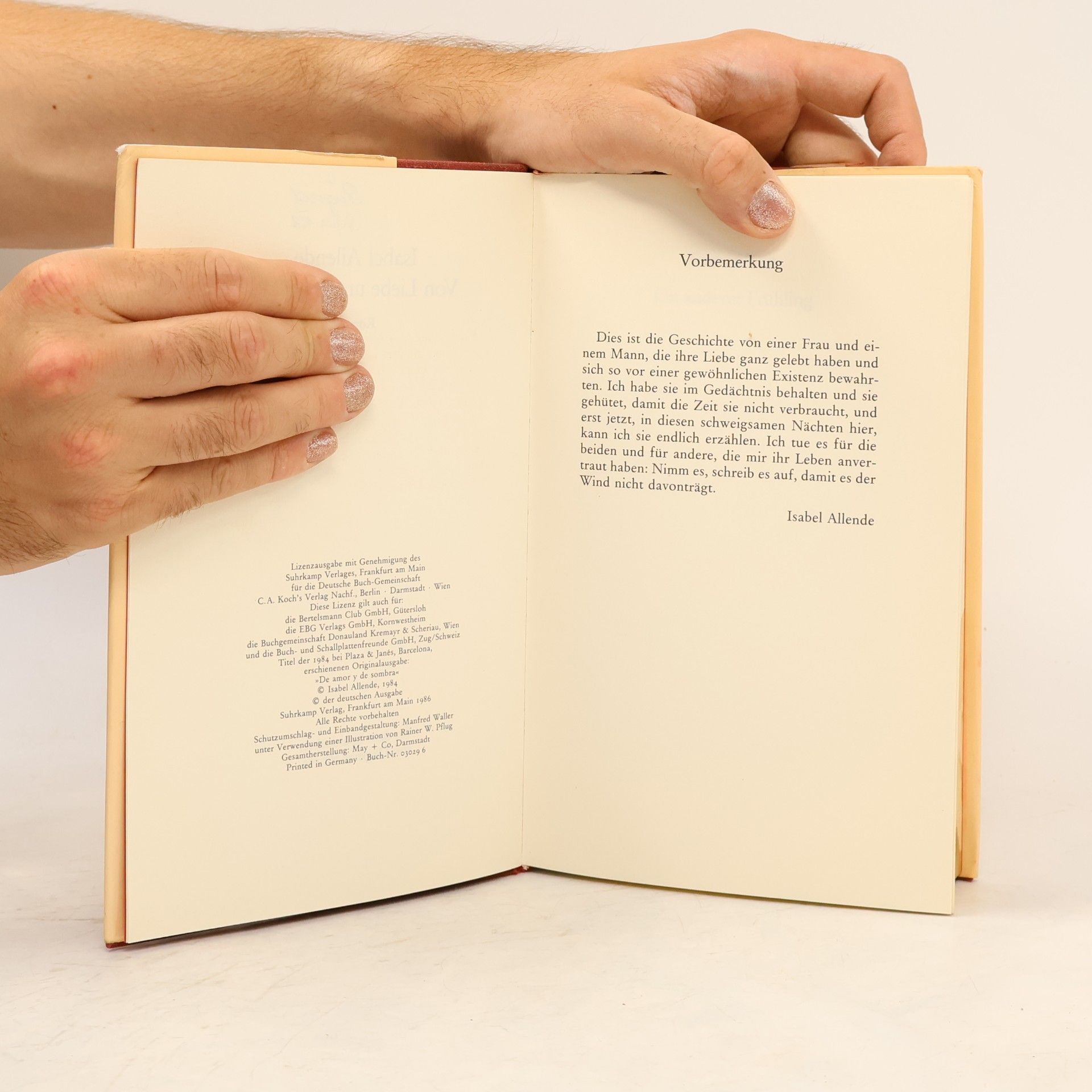 Isabel Allende Von Liebe und Schatten