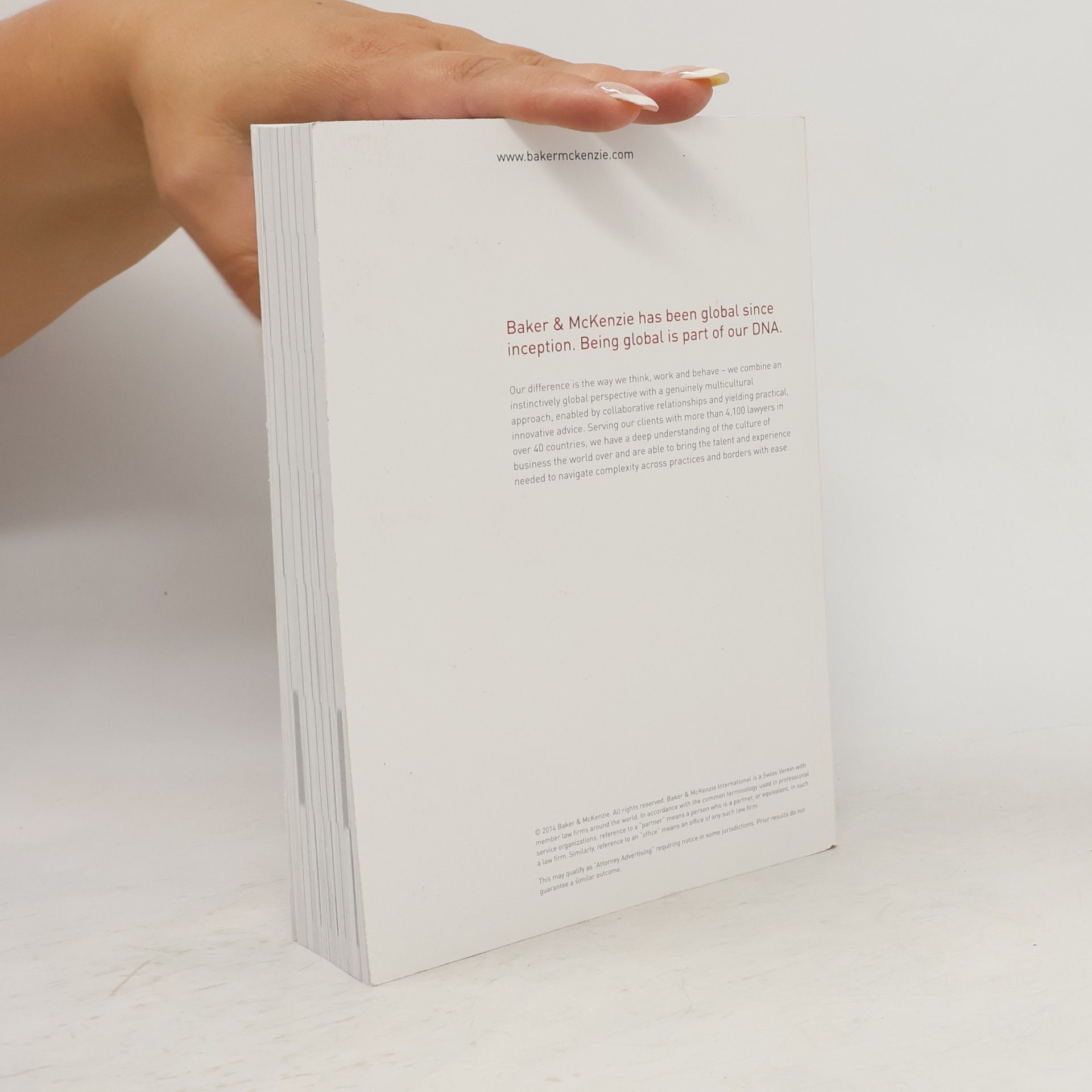 Auteurscollectief Baker & McKenzie's Global Privacy Handbook
