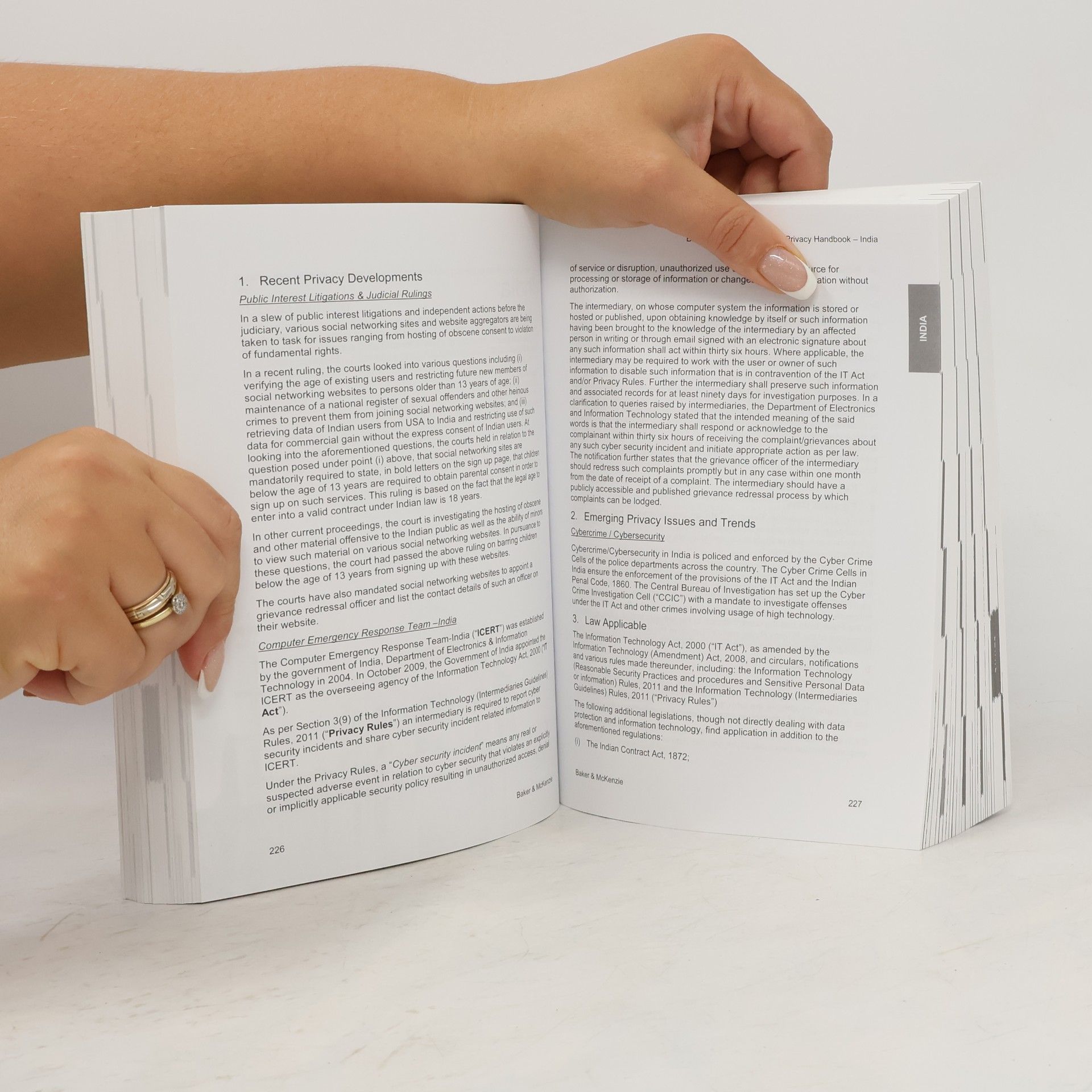 Auteurscollectief Baker & McKenzie's Global Privacy Handbook
