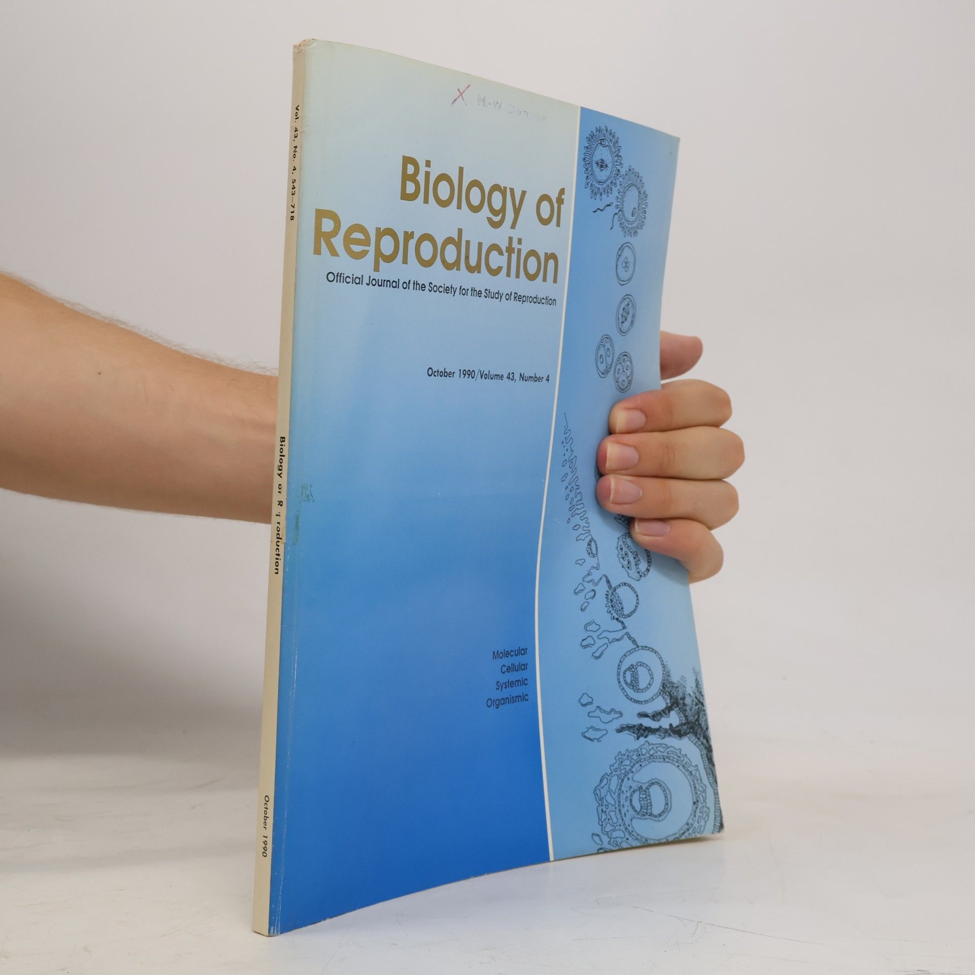 Various authors Biology of Reproduction 43/4