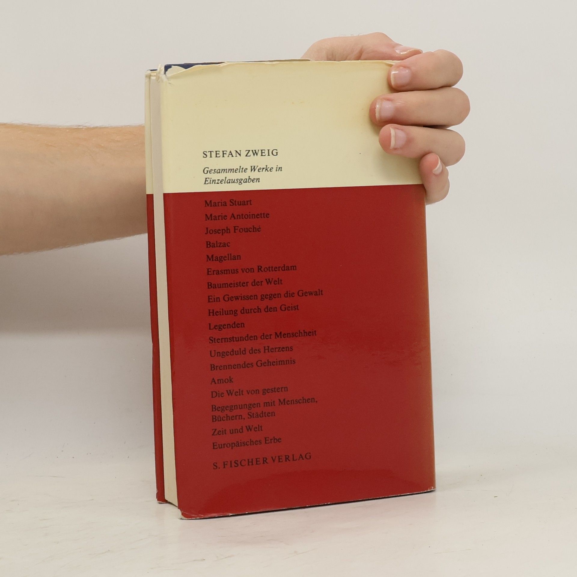 Stefan Zweig Baumeister der Welt