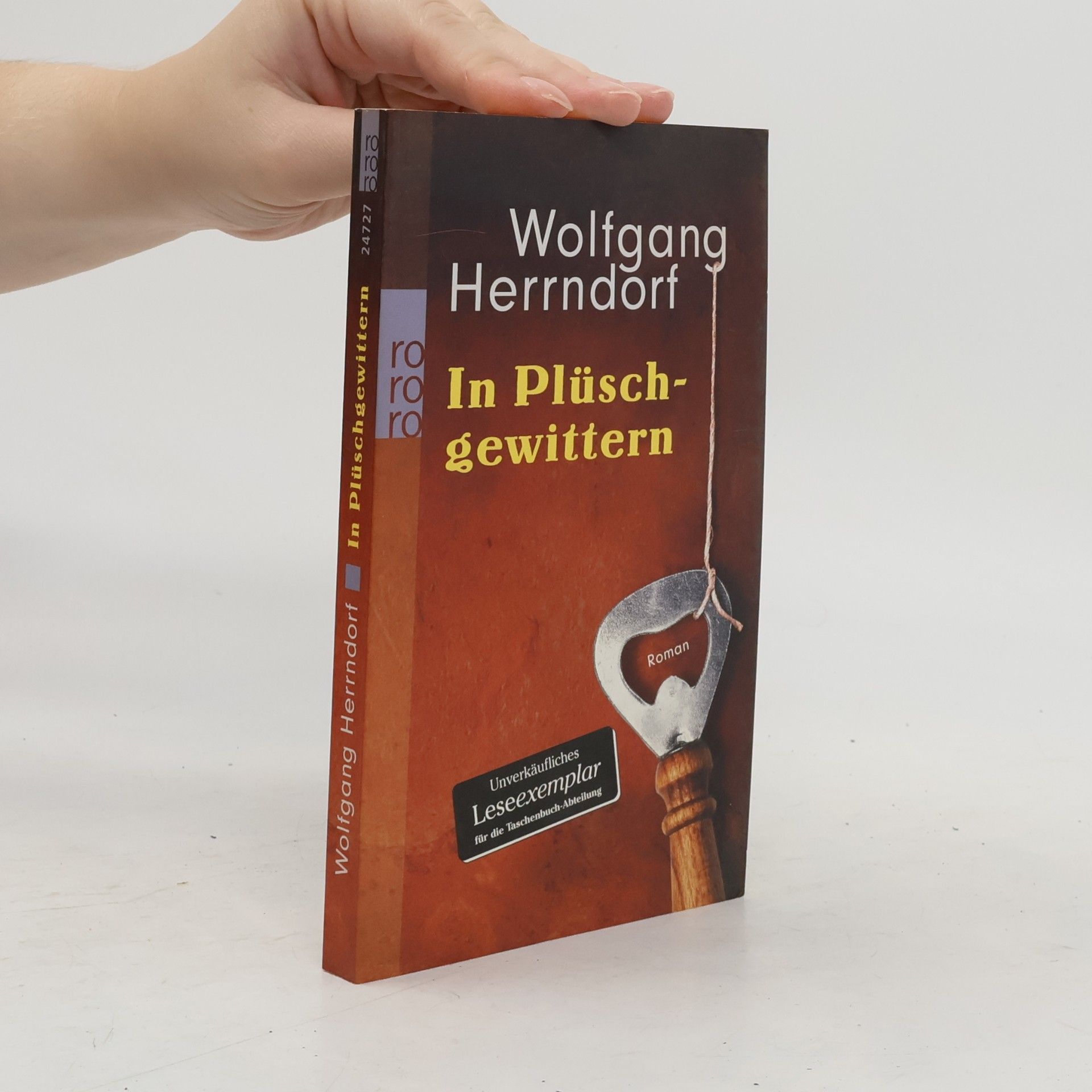 Wolfgang Herrndorf In Plüschgewittern