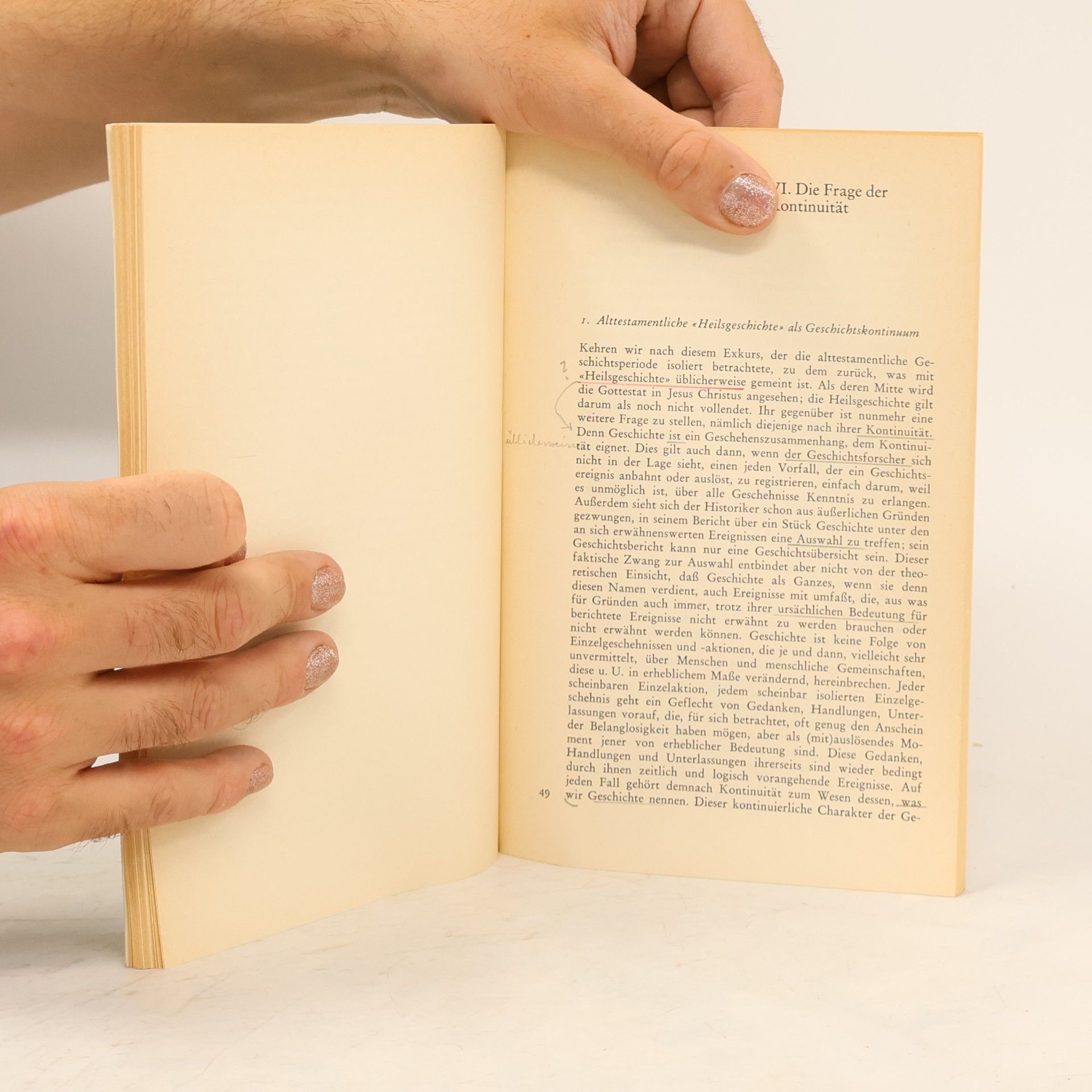Franz Hessel Theologische Studien - 108: Abschied von der Heilsgeschichte