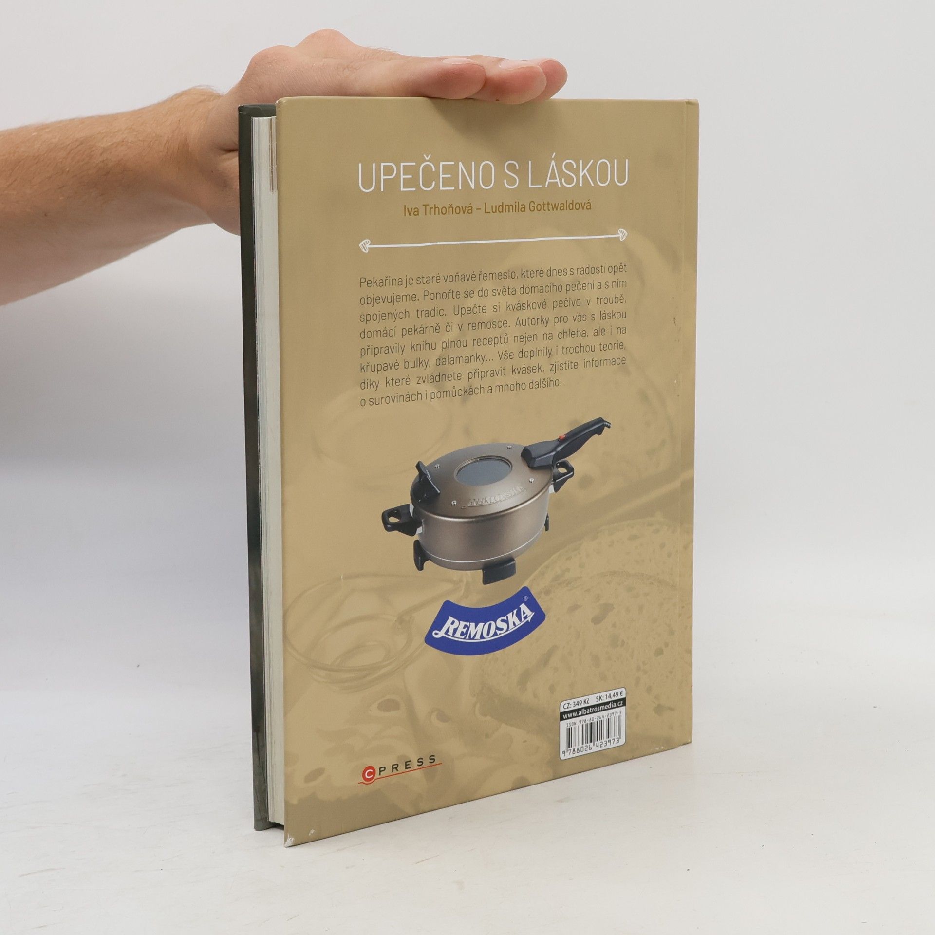Various authors Upečeno s láskou : kváskový chléb a pečivo