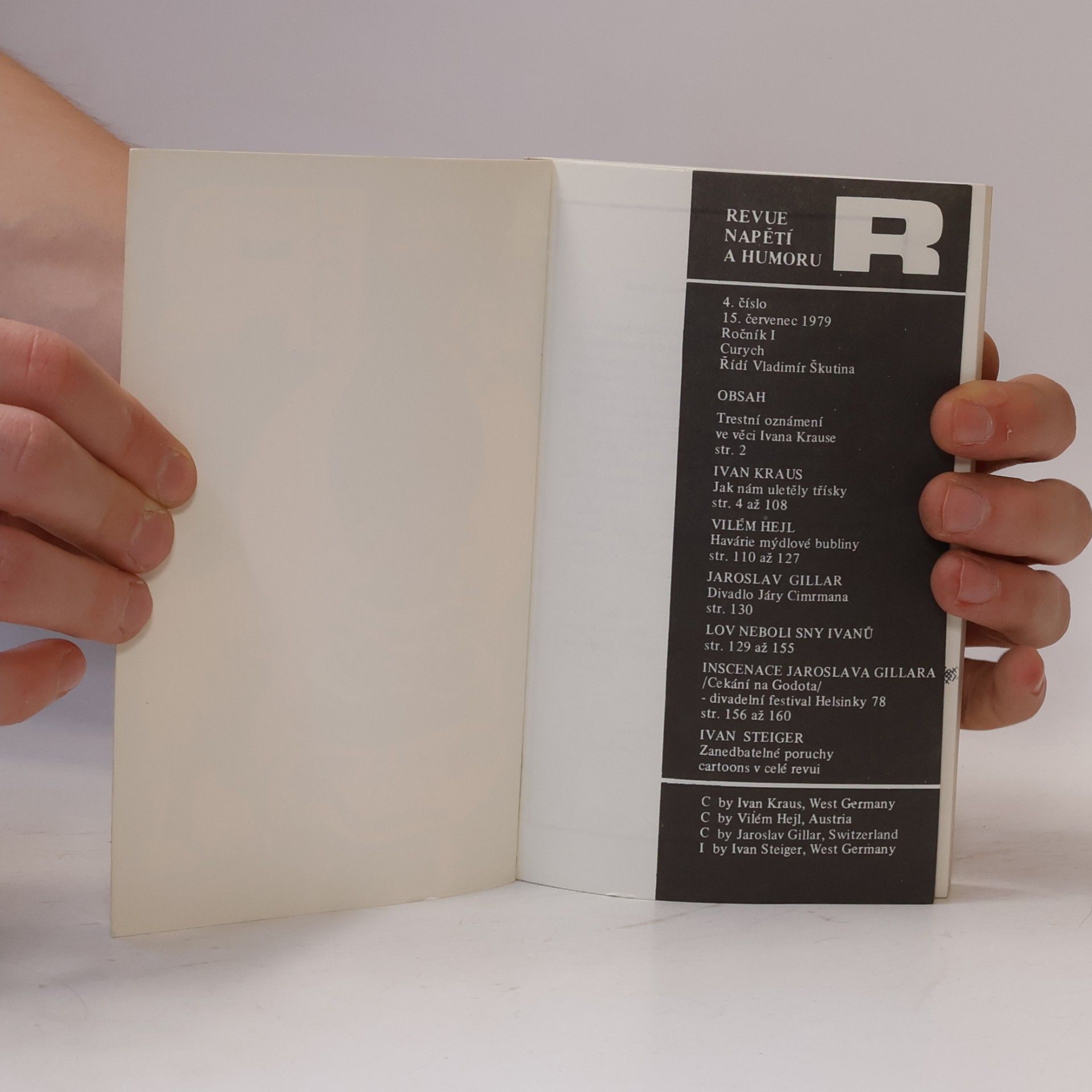 Jiří Hochman Revue napětí a humoru 4. 7/1979