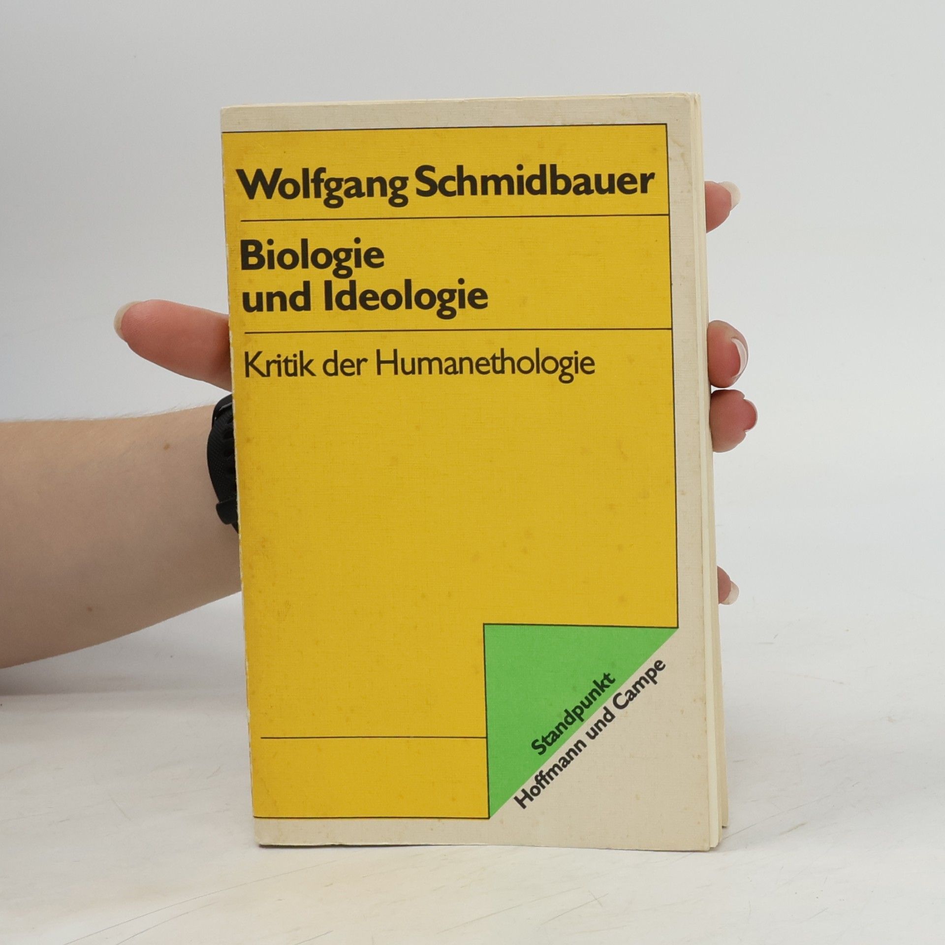 Dr. Wolfgang Schmidbauer Biologie und Ideologie