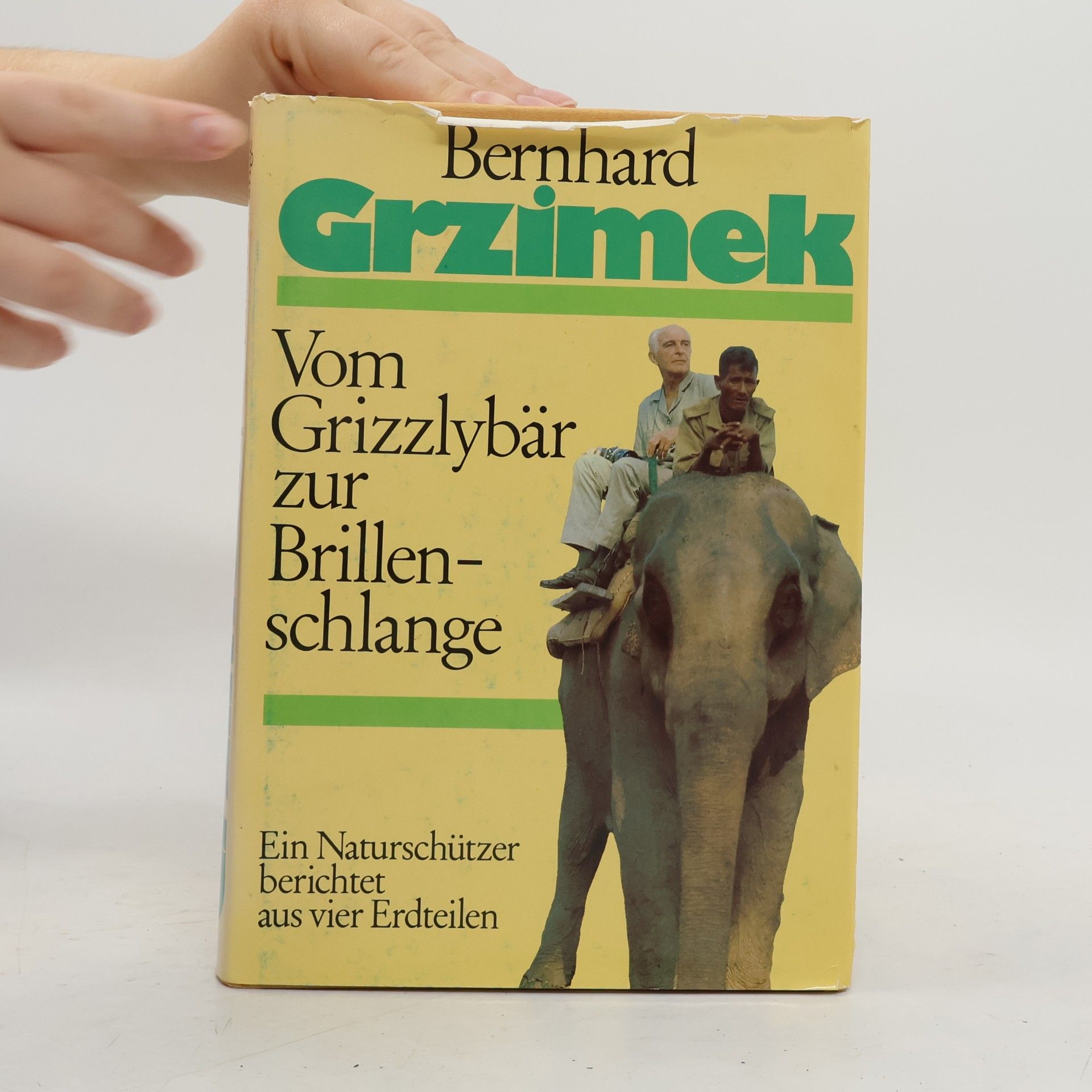Bernhard Grzimek Vom Grizzlybär zur Brillenchlange