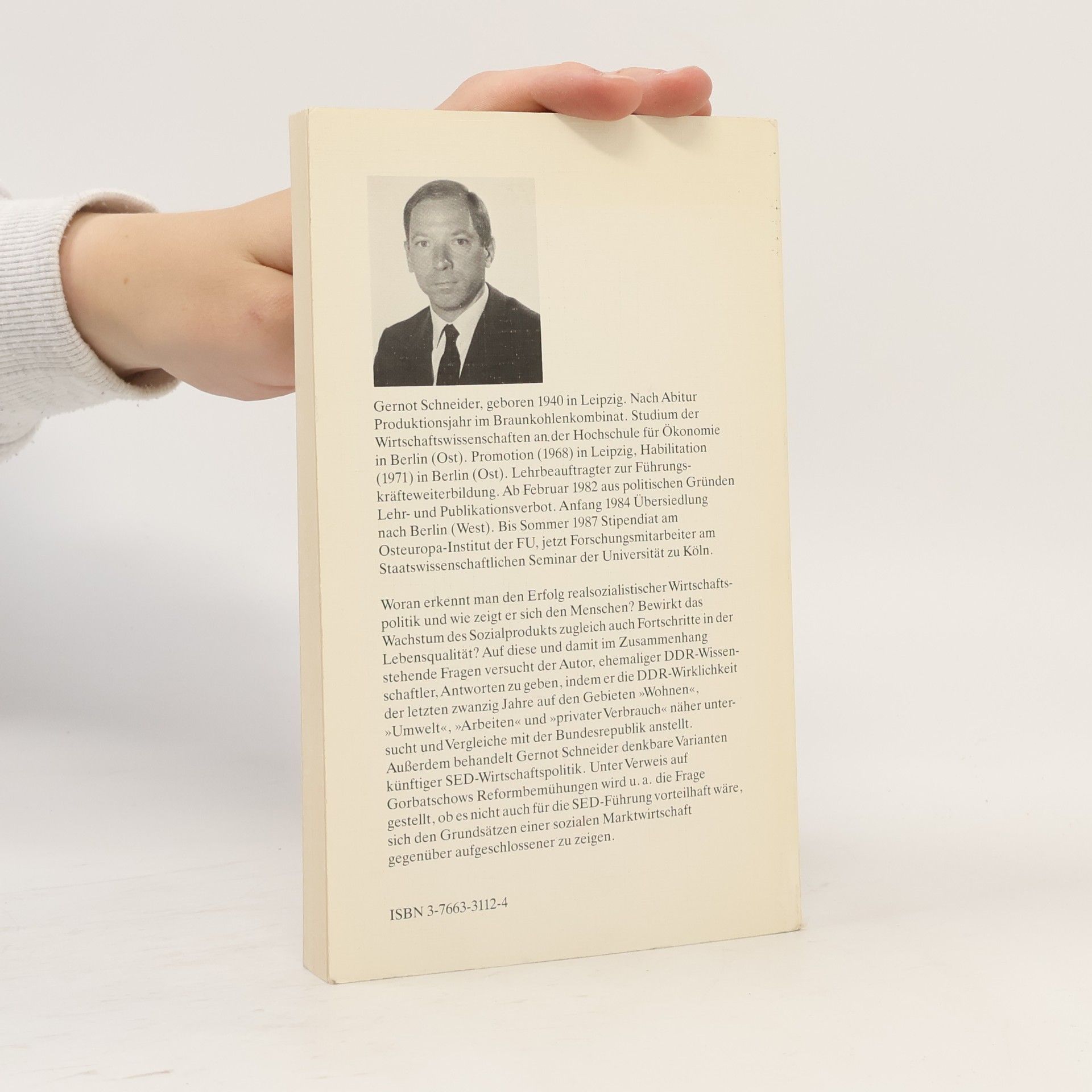 Gernot Schneider Wirtschaftswunder DDR