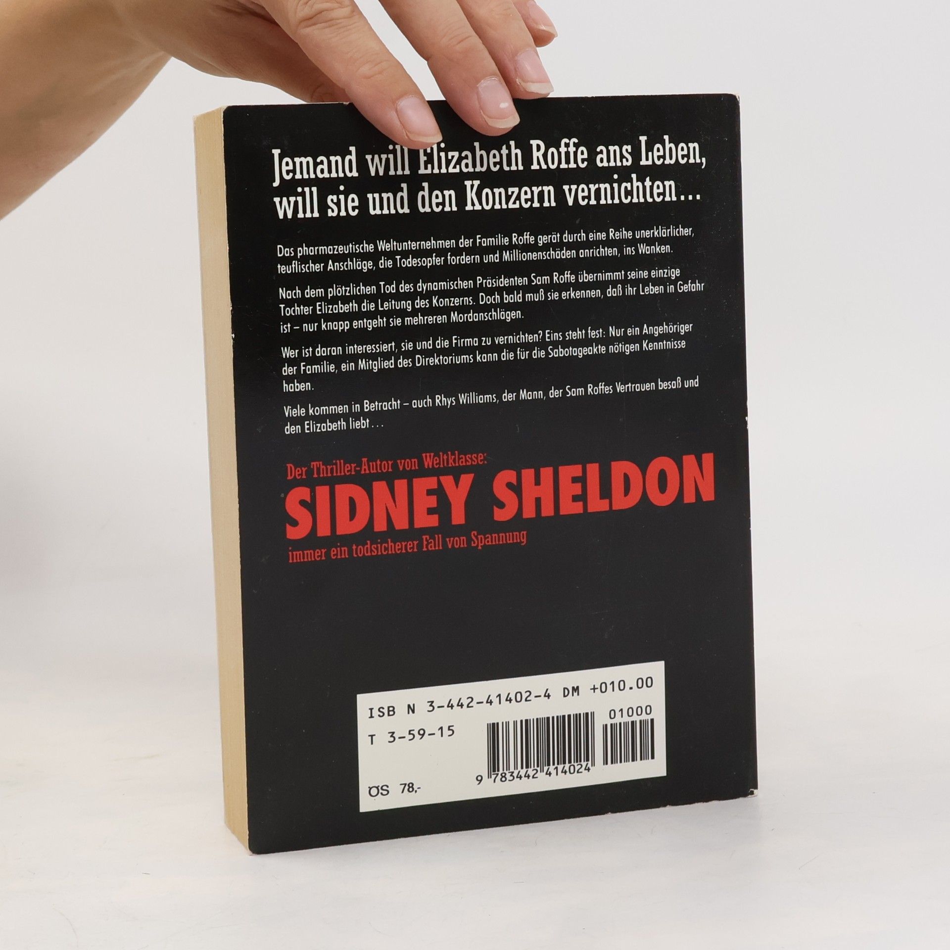 Sidney Sheldon Blutspur