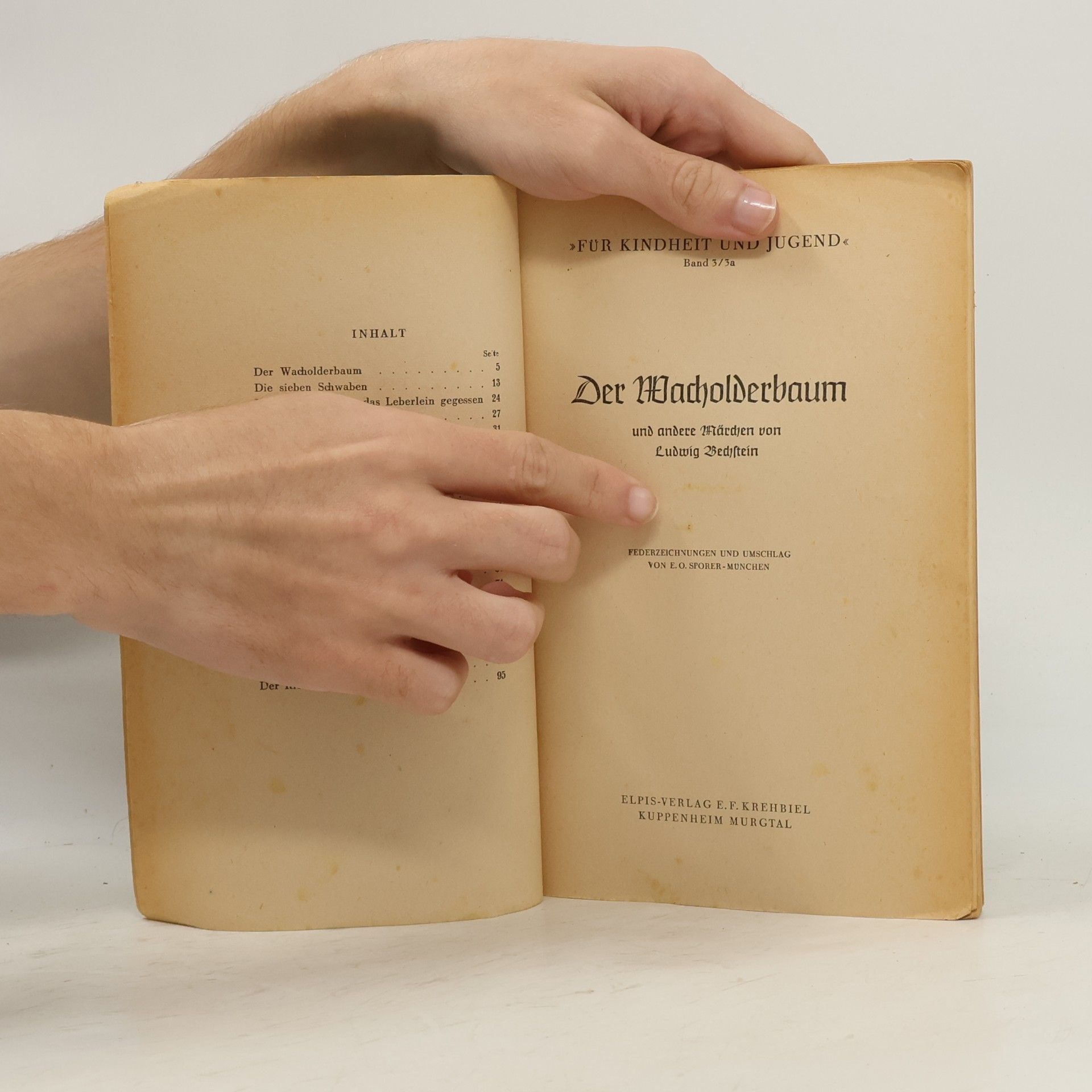 Ludwig Bechstein Der Wacholderbaum und andere Märchen