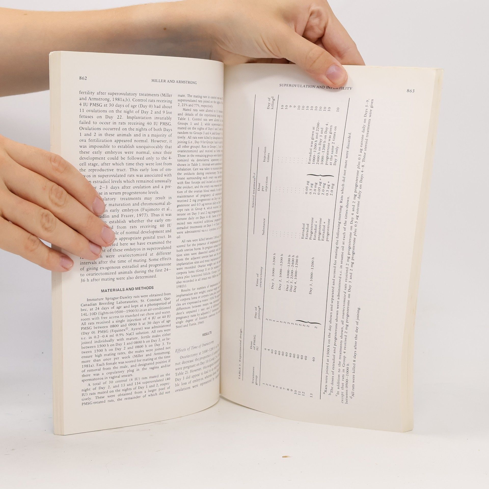 Autores varios Biology of Reproduction 6/1982. Volume 26. Number 5