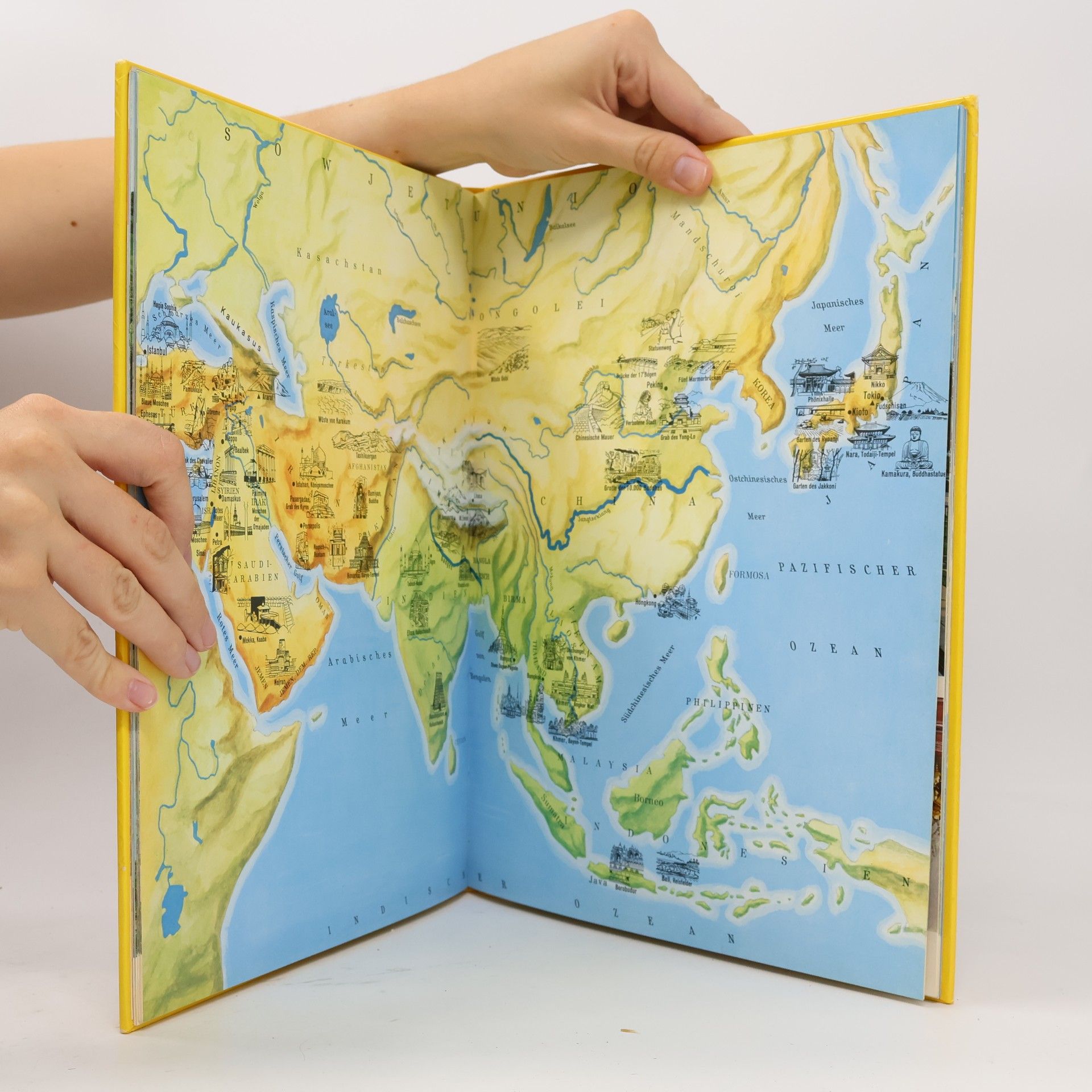Autores varios Atlas der Weltwunder. Mit Lexikon und Sachregister