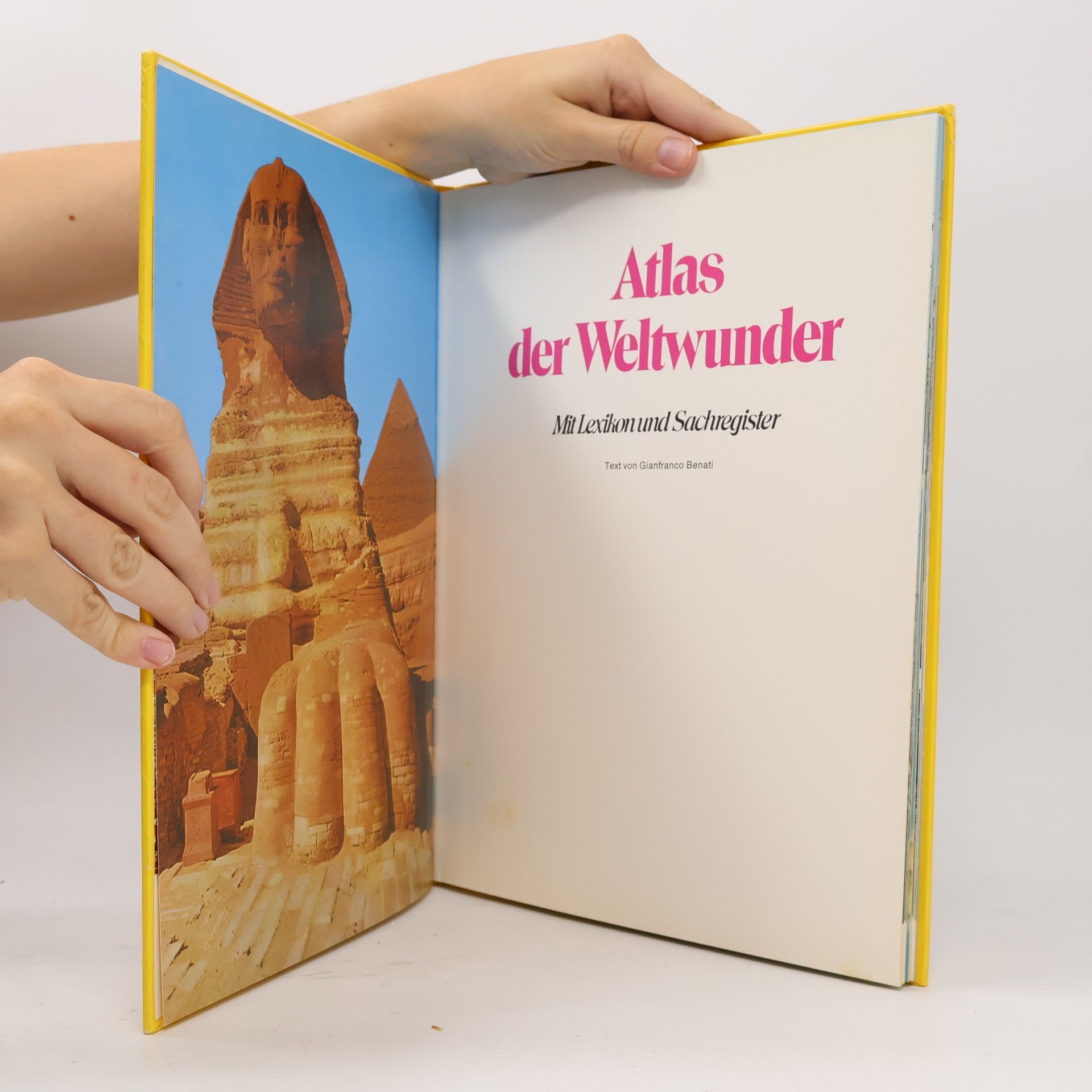 Autores varios Atlas der Weltwunder. Mit Lexikon und Sachregister