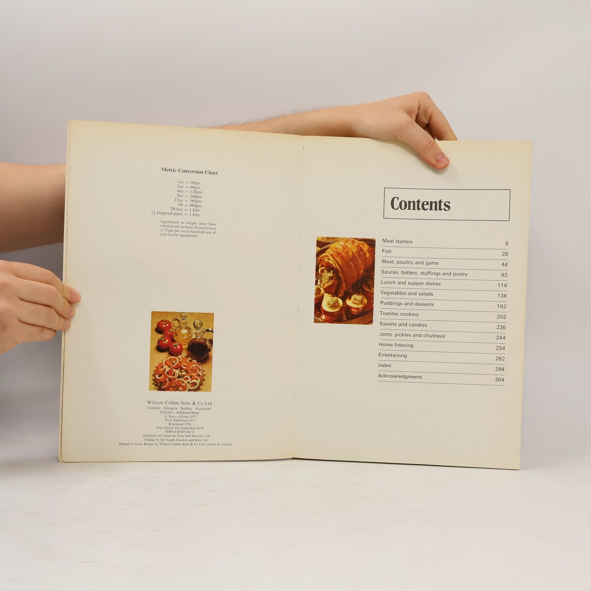 Sonia Allison The Love of Cooking
