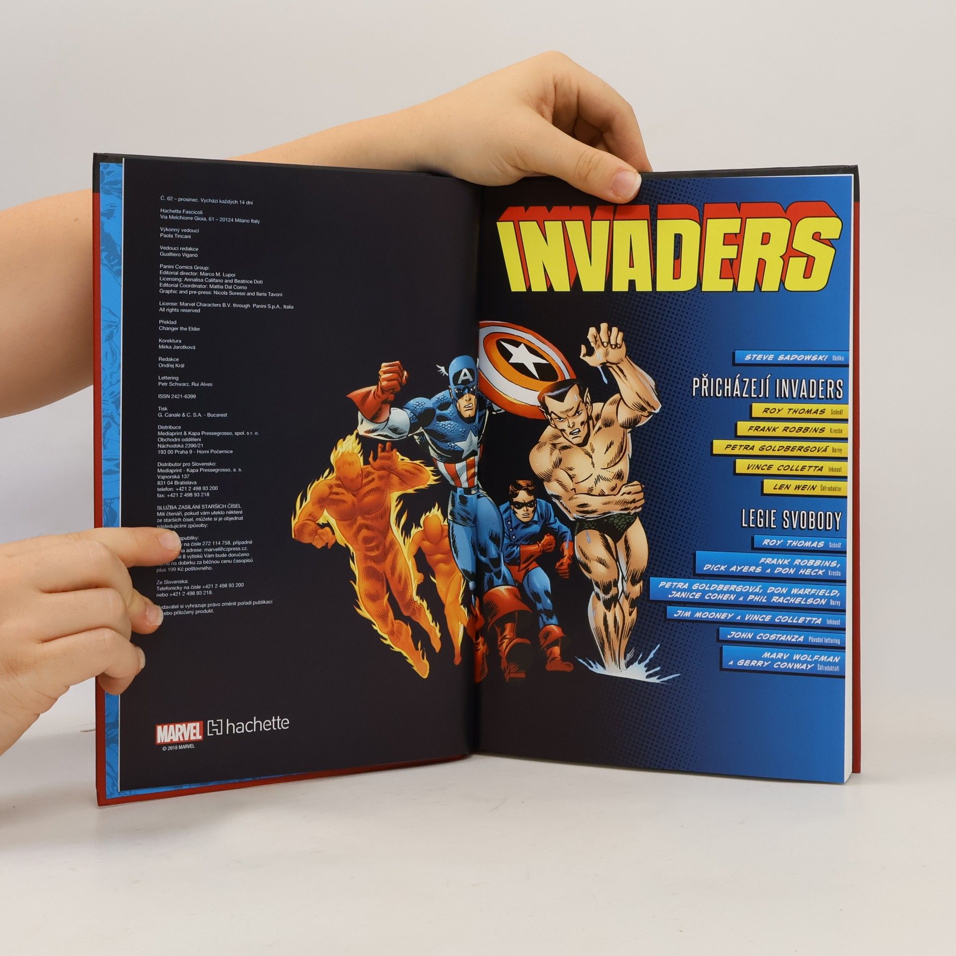 Autores varios Nejmocnější hrdinové Marvelu 62. Invaders
