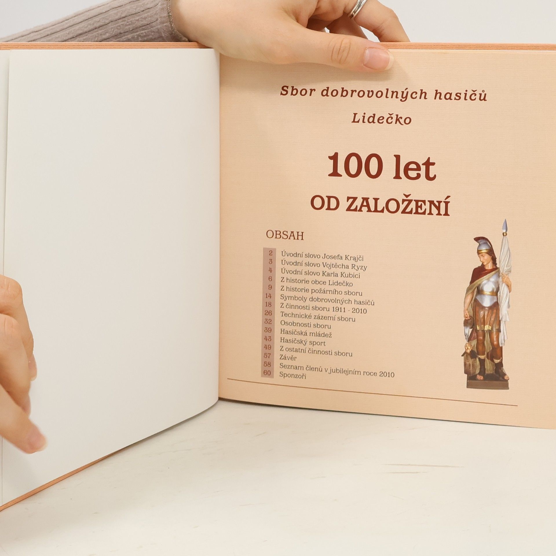Kolektiv autorů 100 let sboru dobrovolných hasičů Lidečku