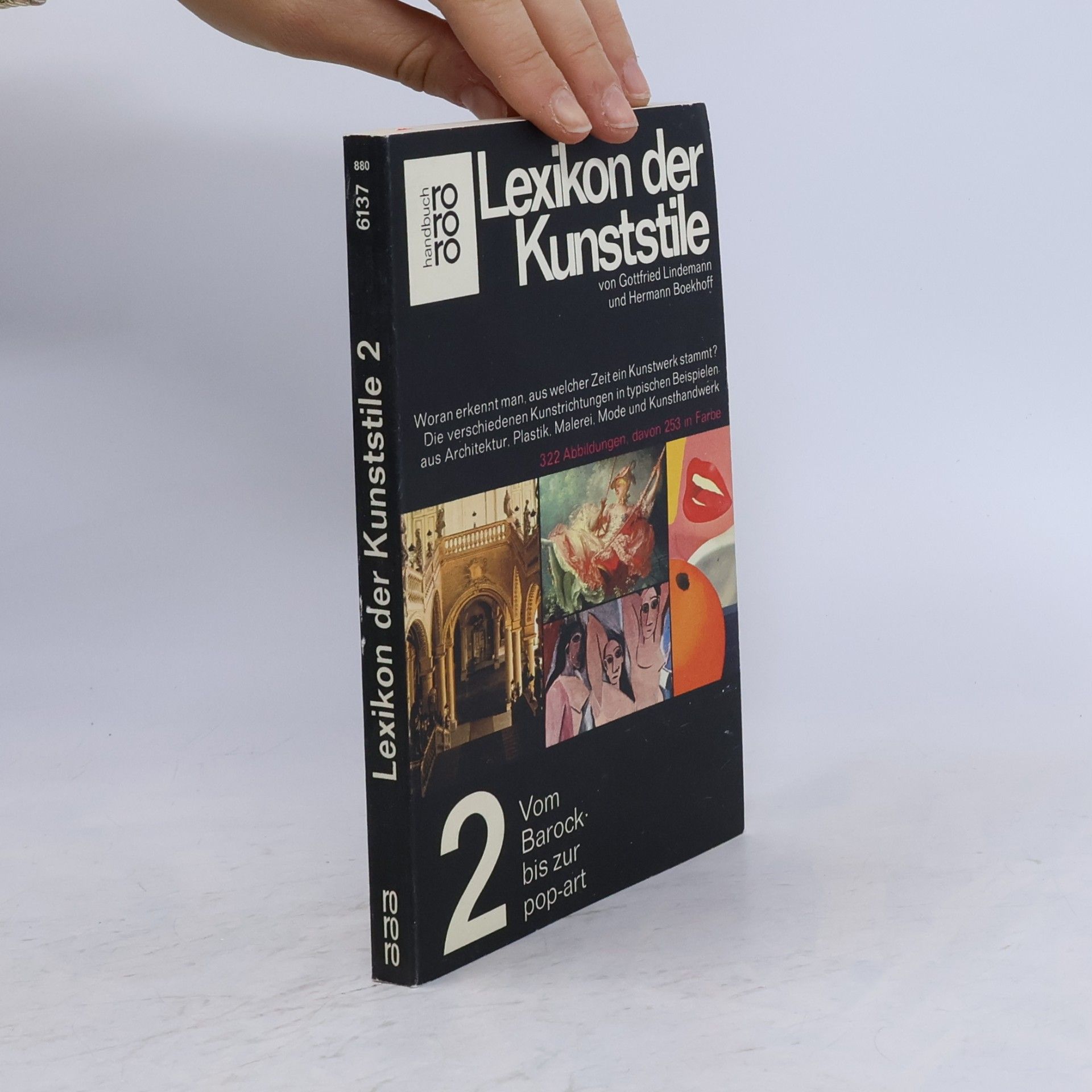 Gottfried Lindemann Lexikon der Kunststile. Band 2. Vom Barock bis zur Pop-art