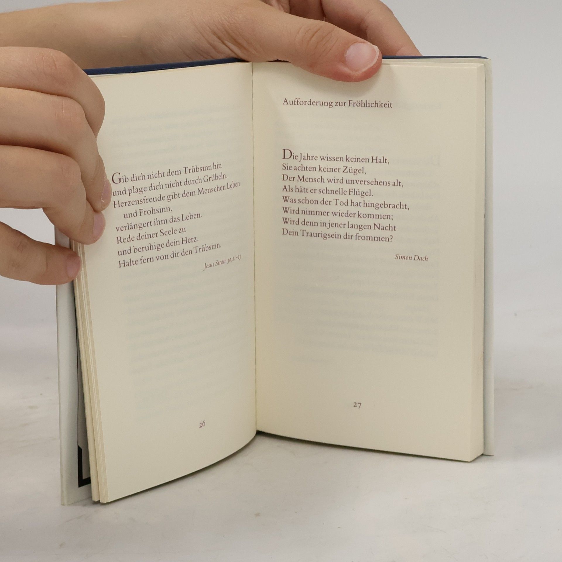 Various authors Von der Gabe, sich zu freuen