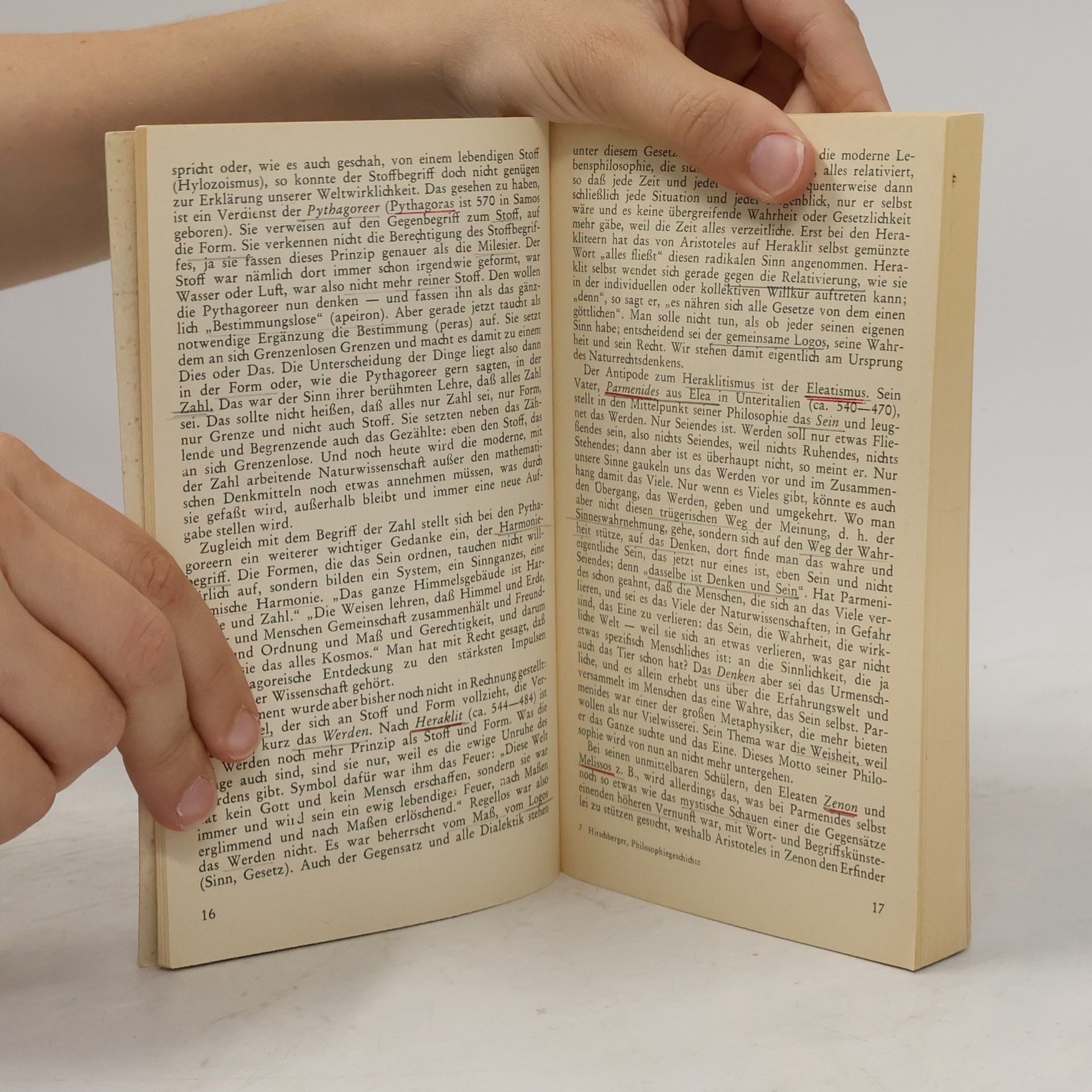 Johannes Hirschberger Kleine Philosophie Geschichte