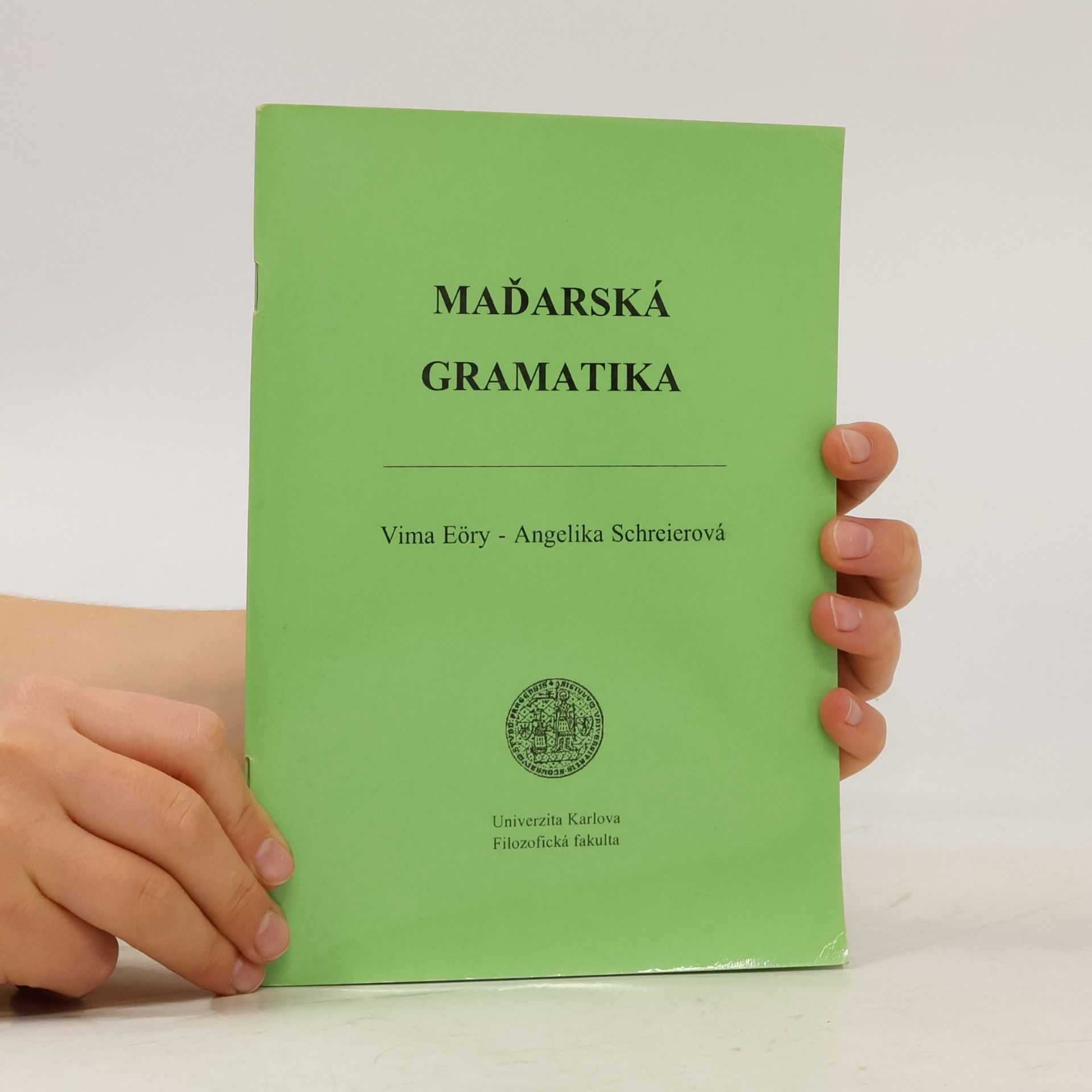 Angelika Schreierivá Maďarská gramatika